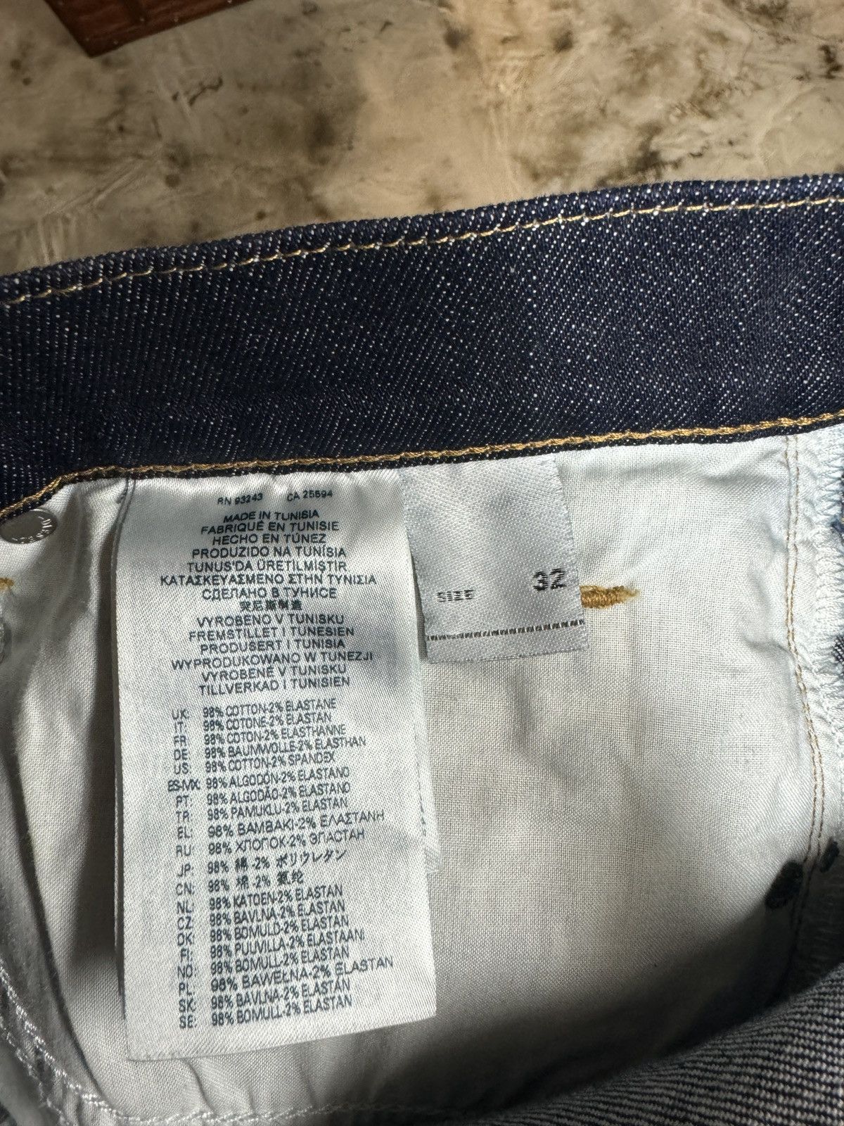 Designer × Diesel Diesel Dark Denim Jeans Size US 32 / EU 48 - 4 Thumbnail