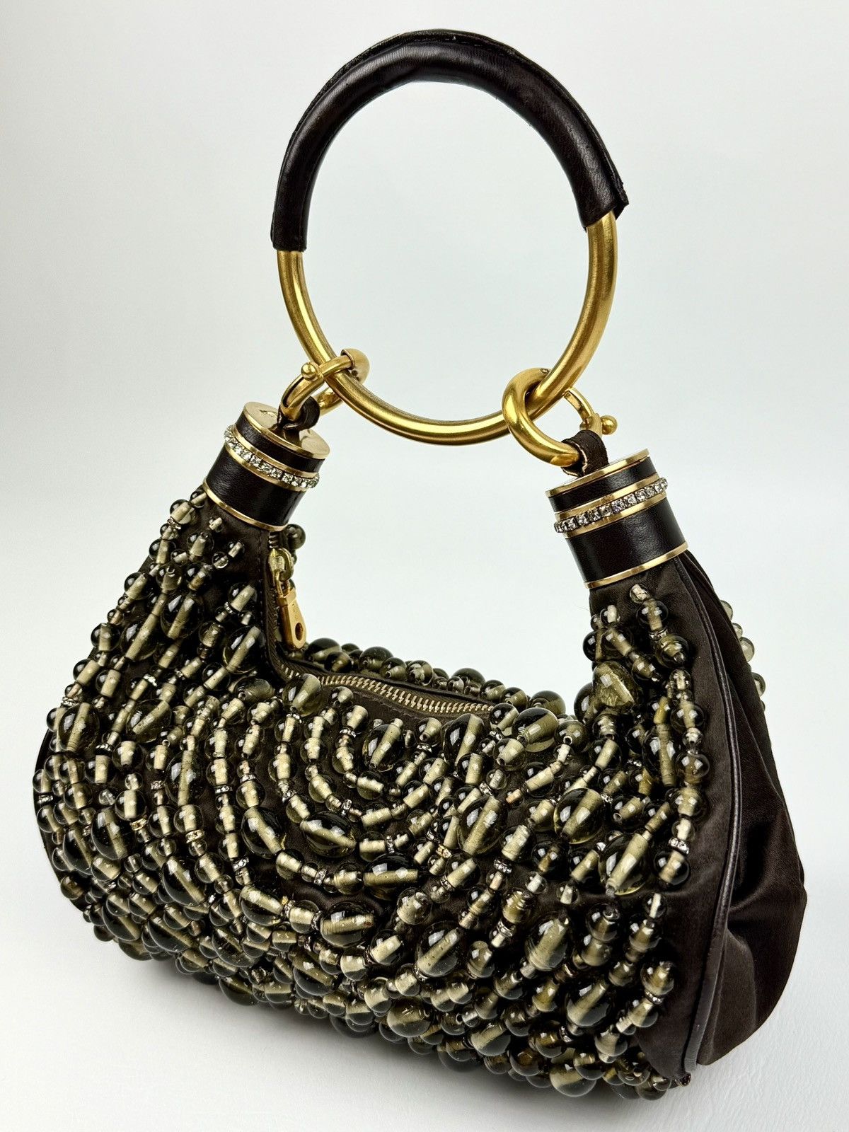 Chloe Chloe - Phoebe Philo - 00’s - Beads & Rhinestone - Bracelet Size ONE SIZE - 2 Thumbnail