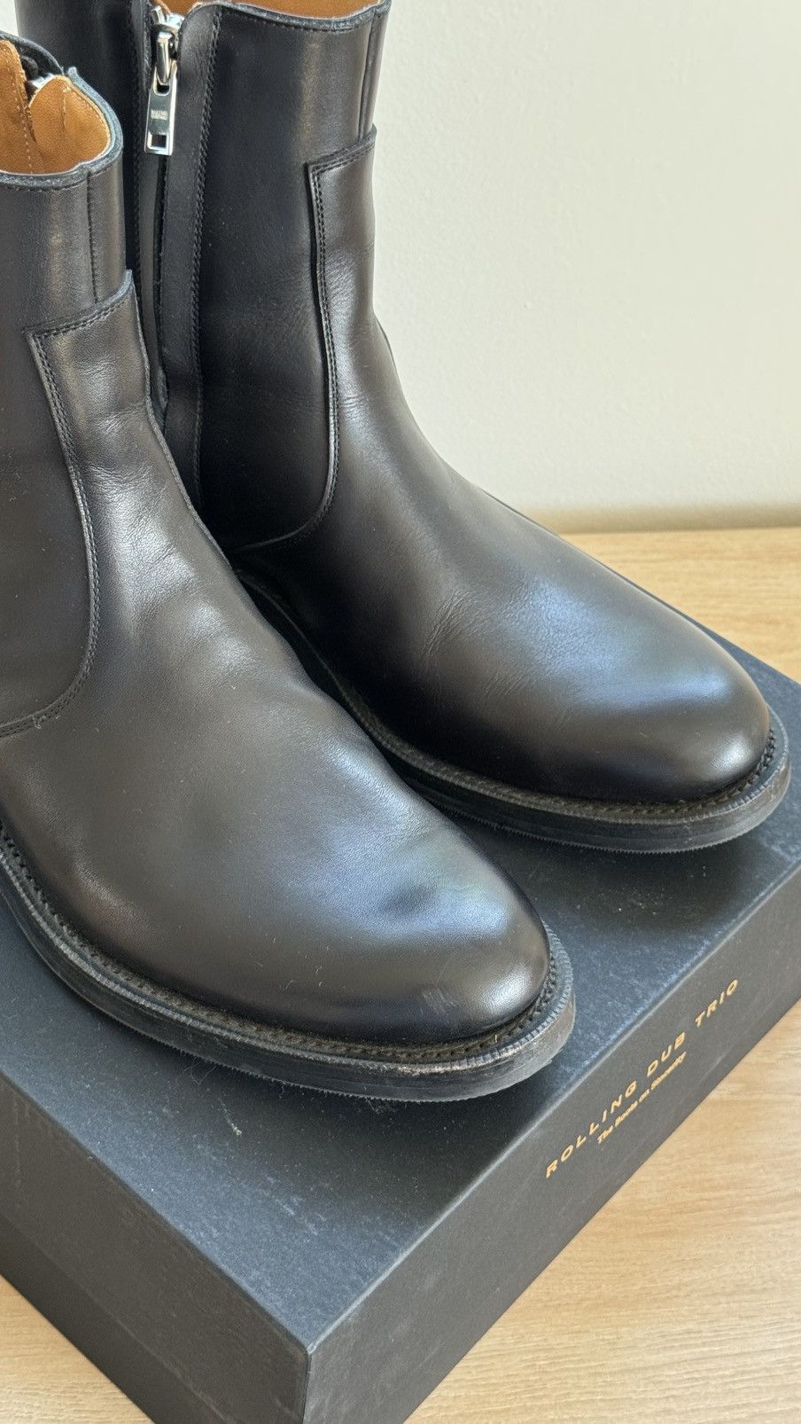 Rolling Dub Trio RARE! Rolling Dub Trio Gleaners Side-Zip Boots, Size 9 Size US 9 / EU 42 - 4 Thumbnail