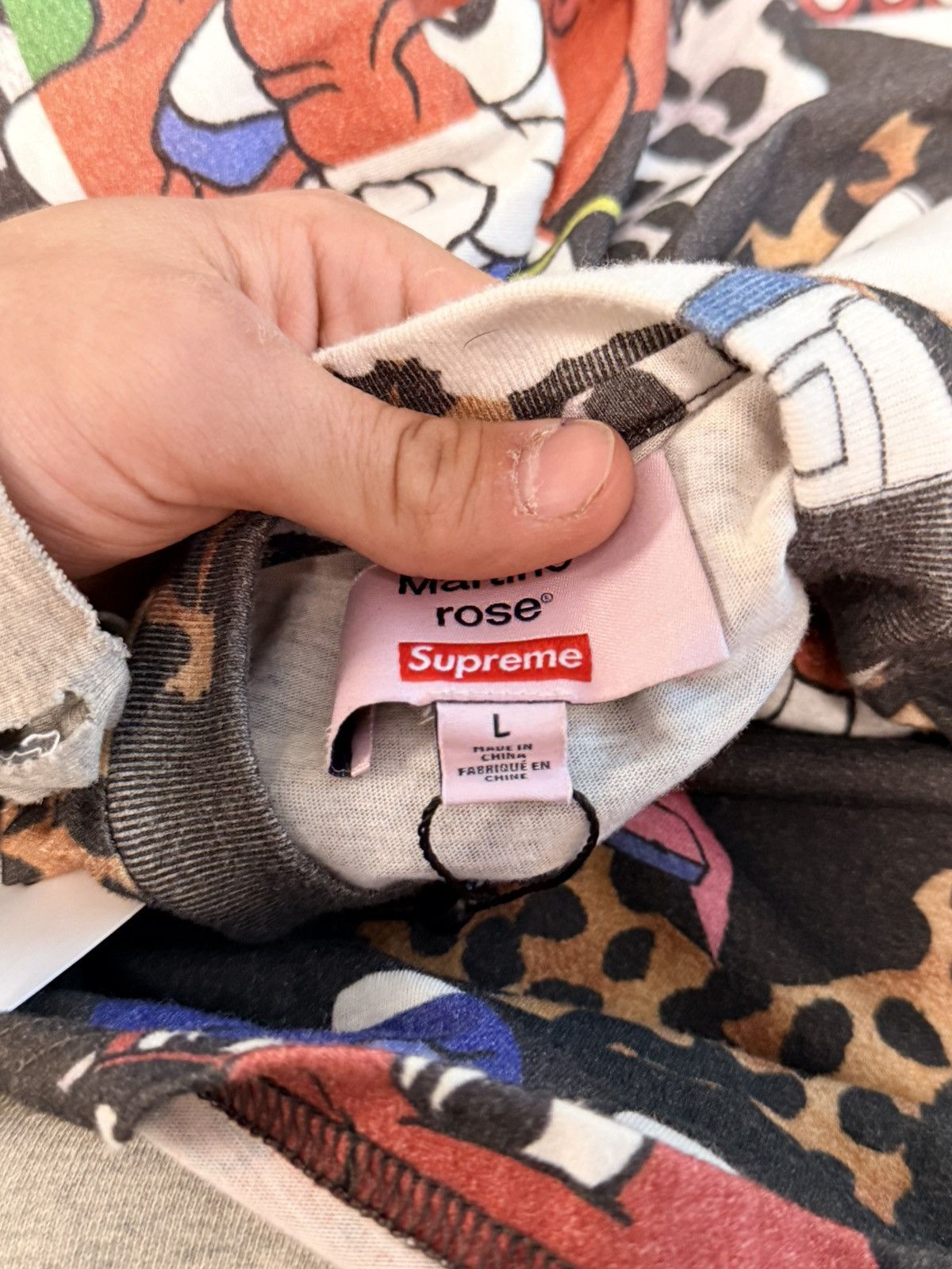 Martine Rose × Supreme Supreme X Martine Rose T Shirt Size US L / EU 52-54 / 3 - 4 Thumbnail