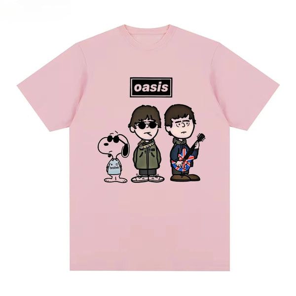 Vintage LIMITED EDITION Snoopy X Oasis Cartoon by Tom Everhart Size M / US 6-8 / IT 42-44 - 1 Preview