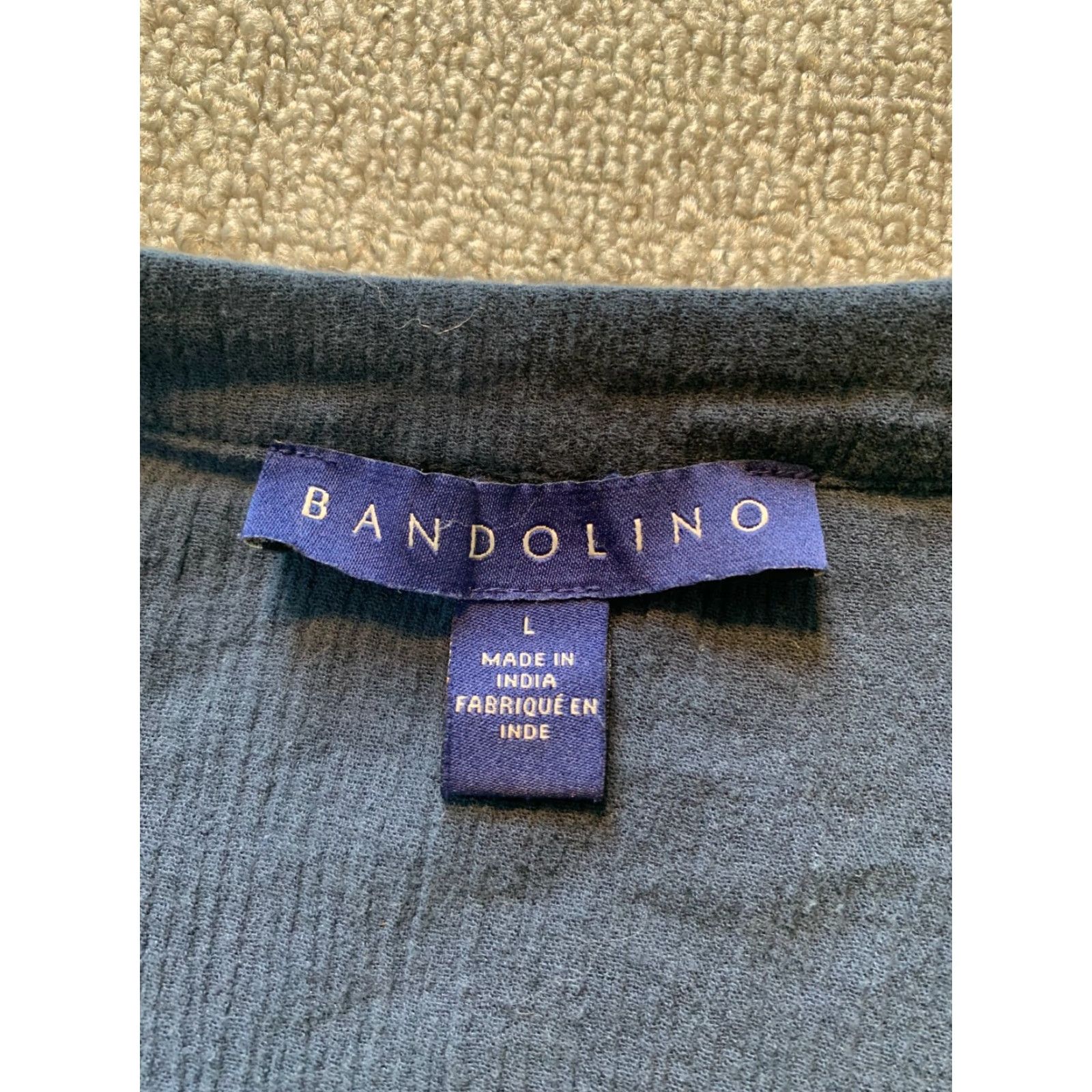 Vintage Bandolino Womens Long Sleeve Marge L Size L / US 10 / IT 46 - 2 Thumbnail