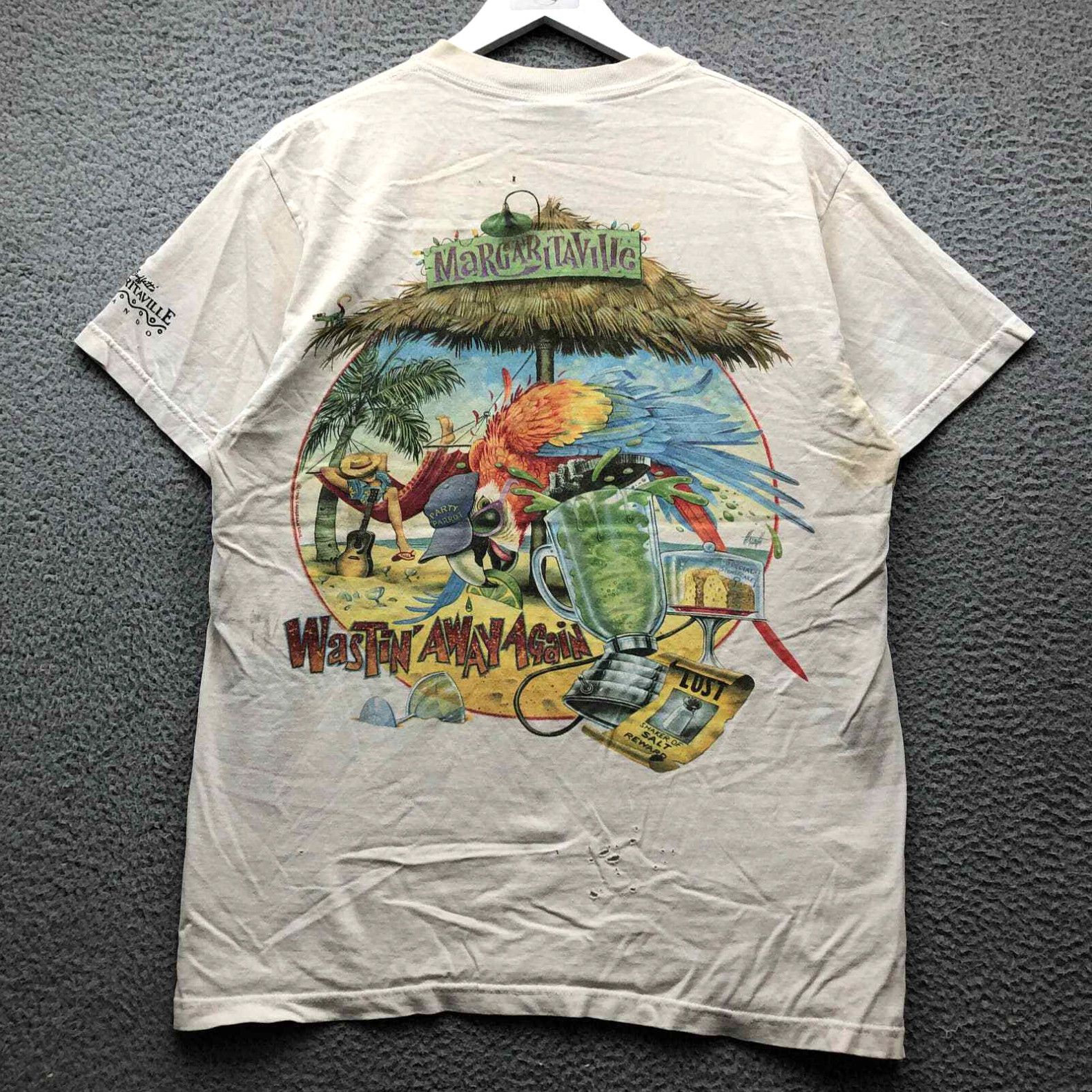 Vintage Vintage 1996 Margaritaville Orlando T-Shirt Men's Large I Blew ...