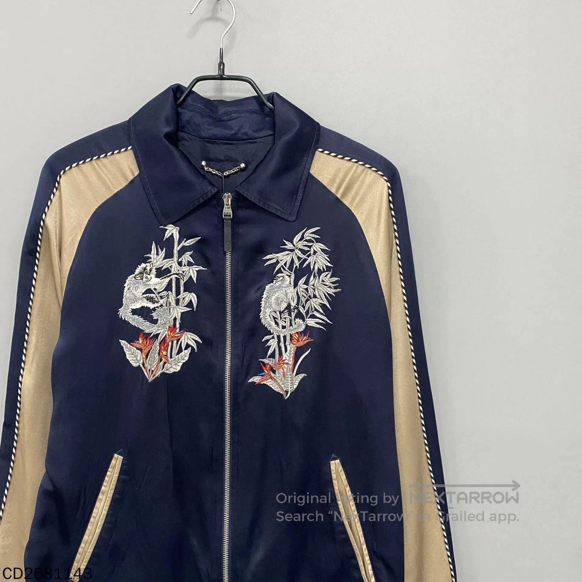 Louis Vuitton Embroidered Multi Color Zip-Front Jacket Size M. Size US M / EU 48-50 / 2 - 2 Thumbnail
