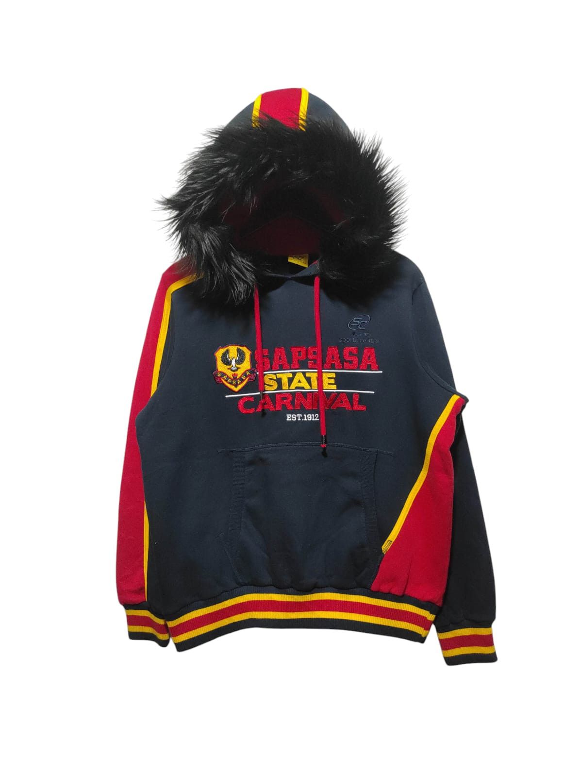 Japanese Brand Sapsasa State Carnival Fur hoodie Size US M / EU 48-50 / 2 - 1 Thumbnail