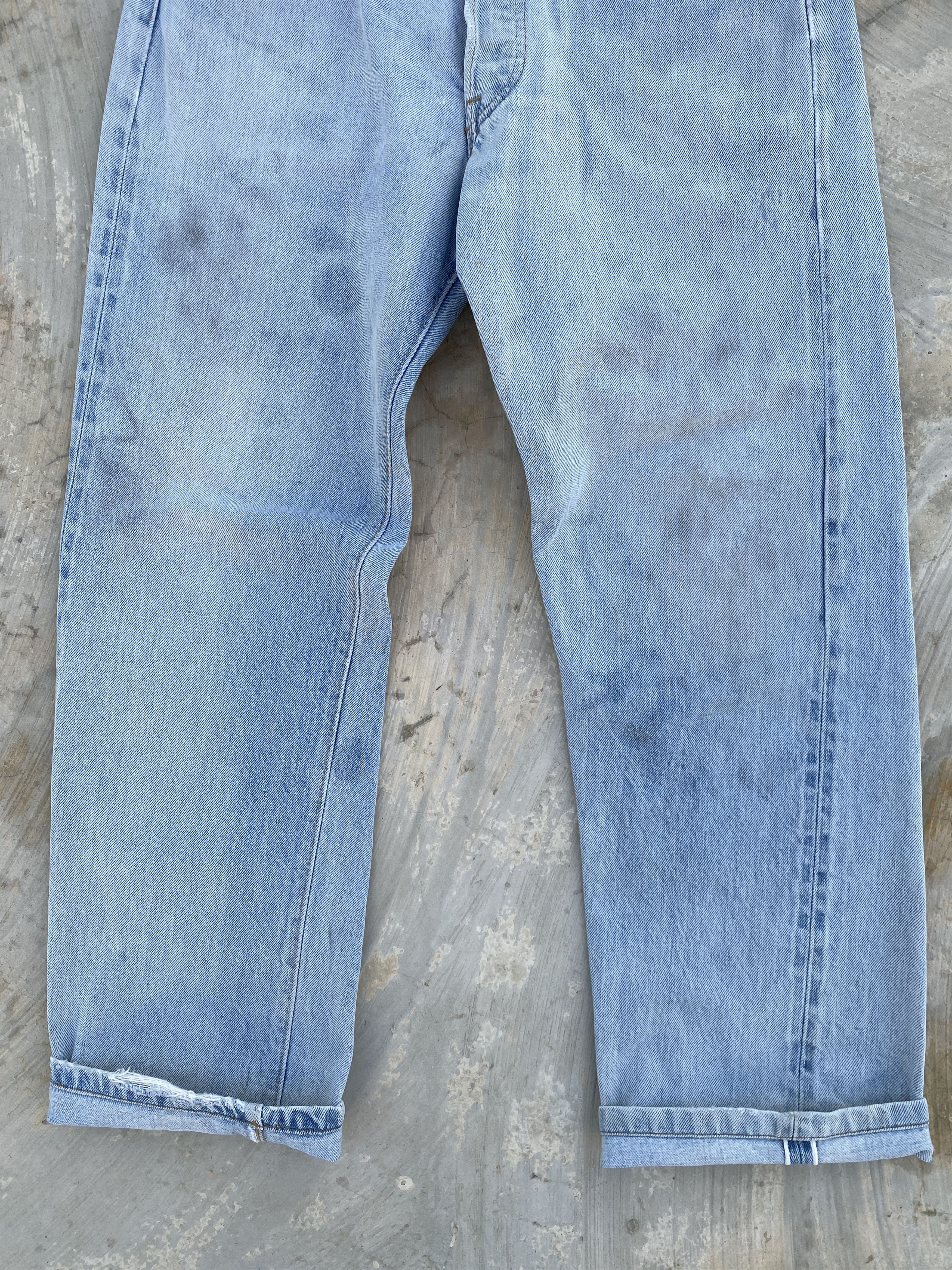 Vintage 80s Levis 501 Redline #6 Selvedge Jeans