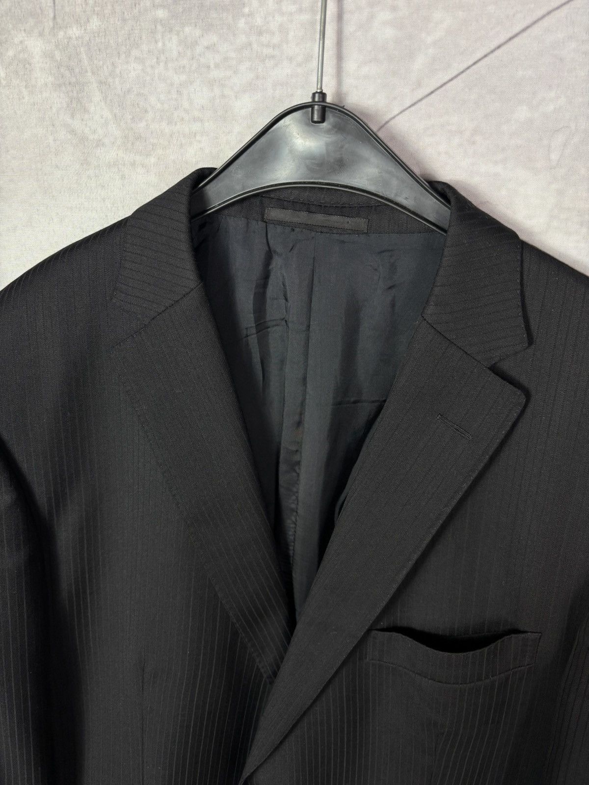 Z Zegna Z Zegna Wool Stripped Blazer Size 54L - 8 Thumbnail
