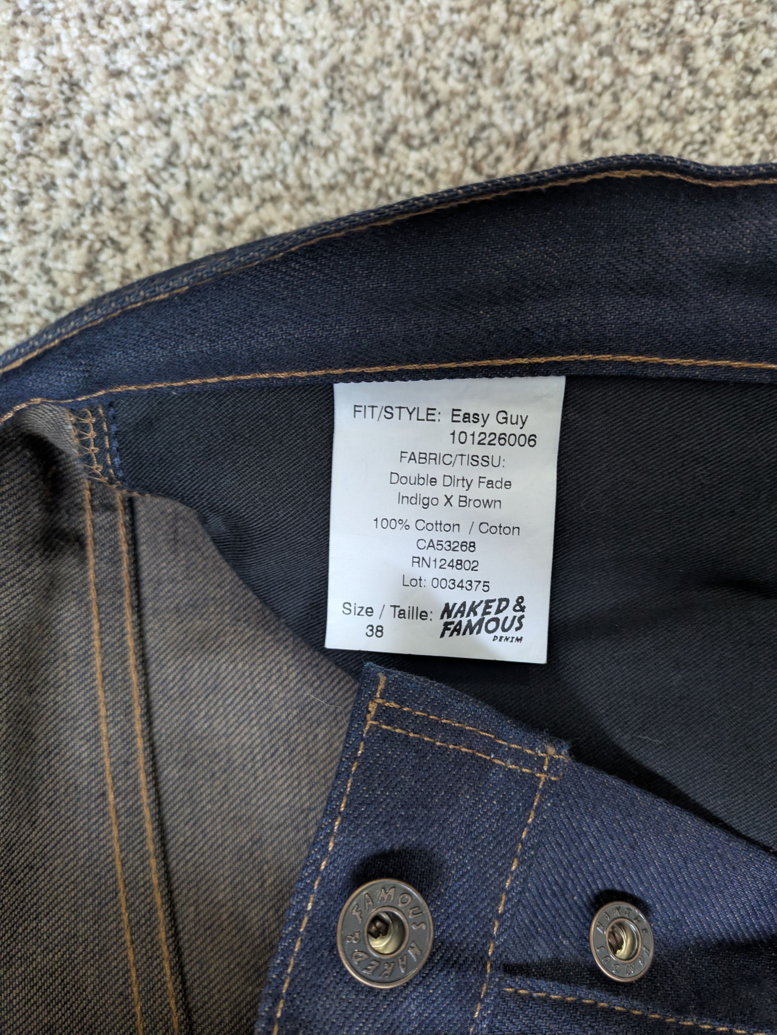 Naked & Famous Double Dirty Fade Size US 36 / EU 52 - 5 Thumbnail