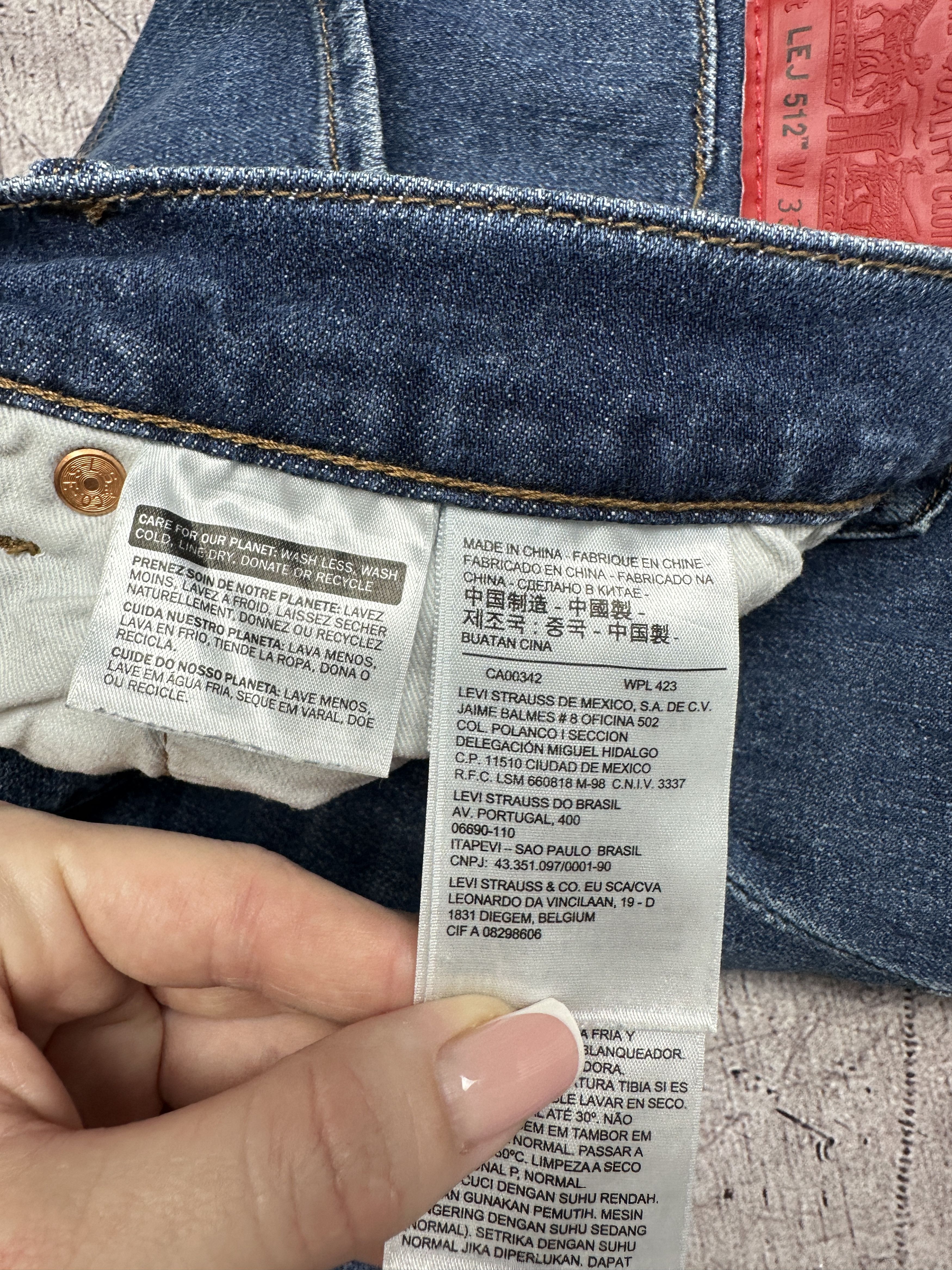 Levi's Levi's Engineered Vintage Mens Denim Pants Jeans Size US 33 - 7 Thumbnail
