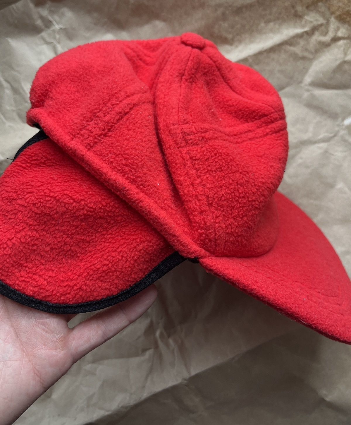 Versace Jeans Couture Vintage Versace Jeans Couture Fleece Ears Hat Size ONE SIZE - 9 Thumbnail