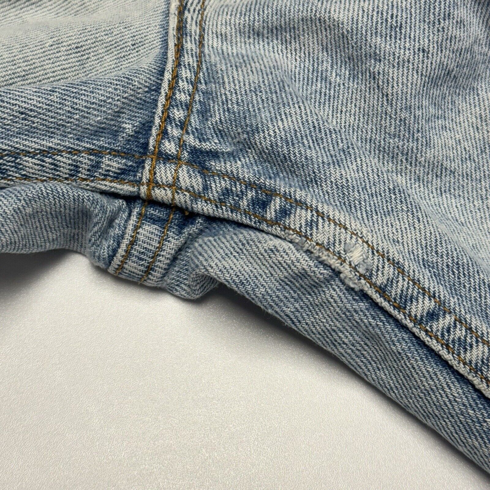 Levi's × Vintage Vintage Levis Orange Tabs Denim Shorts Mens 34 Skate Streetw Size US 34 / EU 50 - 7 Thumbnail