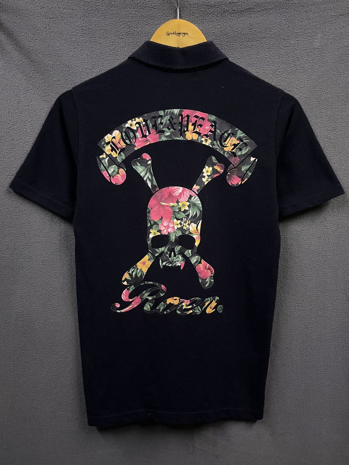 Mastermind Japan × Roen GOTHIC PUNK Y2K STYLE ROEN POLO TSHIRT Size US S / EU 44-46 / 1 - 1 Thumbnail