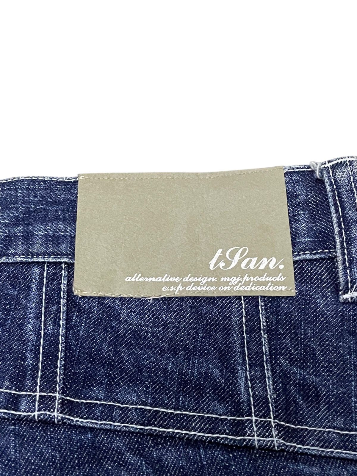 Beauty Beast × Japanese Brand TJan. Japan Panel Baggy Cargo Loose Jeans Size US 36 / EU 52 - 24 Thumbnail