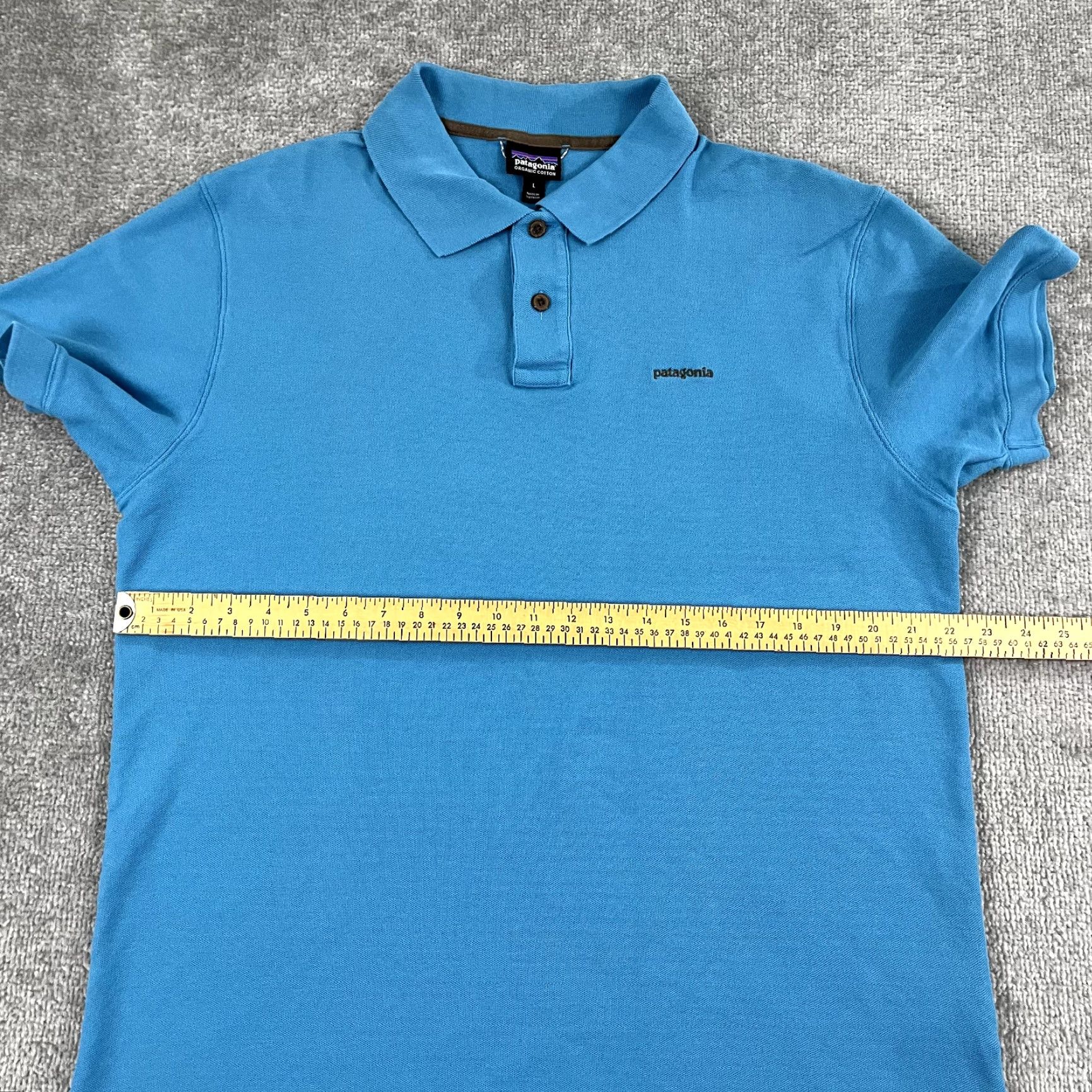 Patagonia PATAGONIA Polo Shirt Mens Large Blue Organic Cotton Hiking Casual Short Sleeve Polo Shirt Mens Large Blue Organic Cotton Hiking Casual Short Sleeve Size US L / EU 52-54 / 3 - 5 Thumbnail
