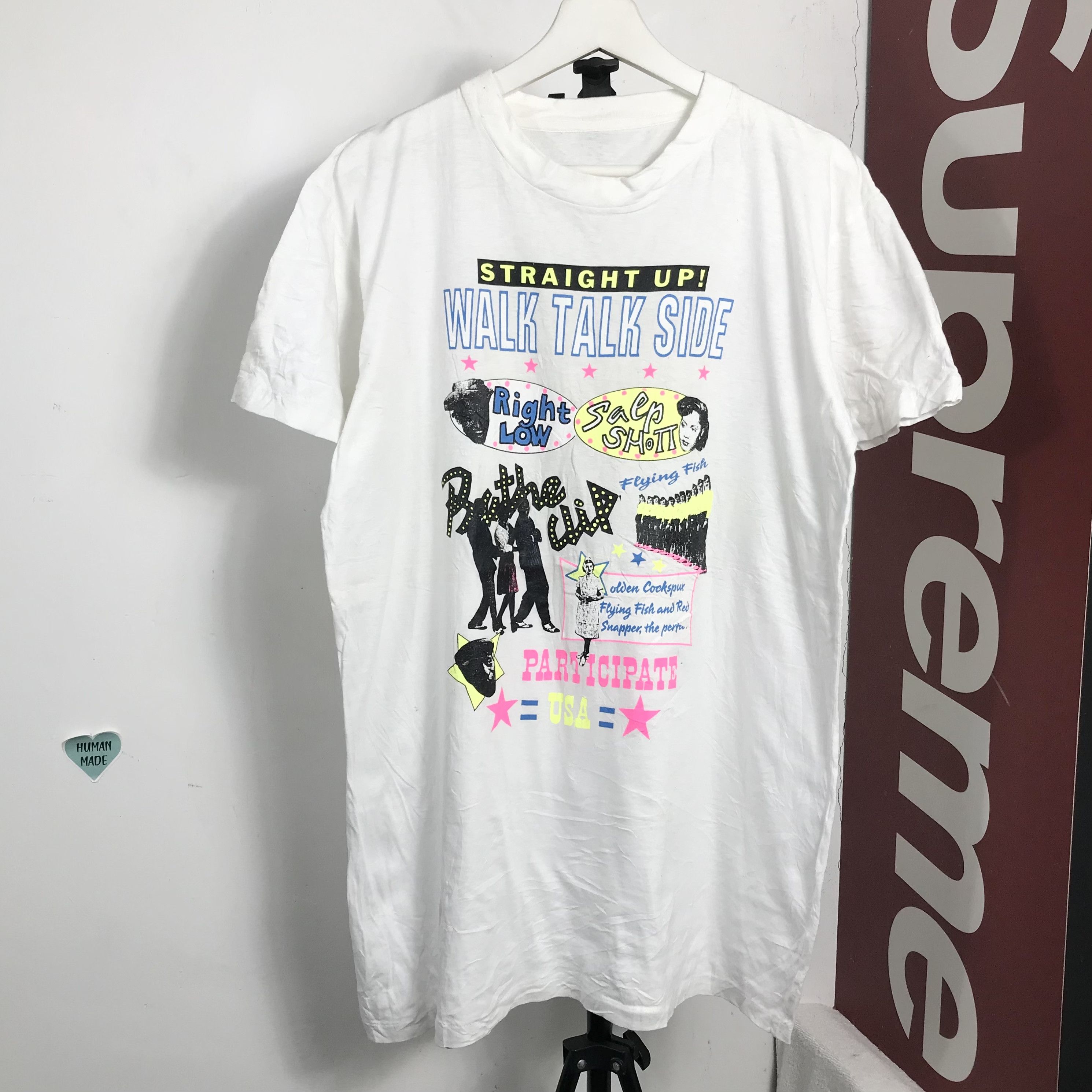 Vintage 90s walk talk side black monarch talk dance show comedy Size US L / EU 52-54 / 3 - 1 Thumbnail