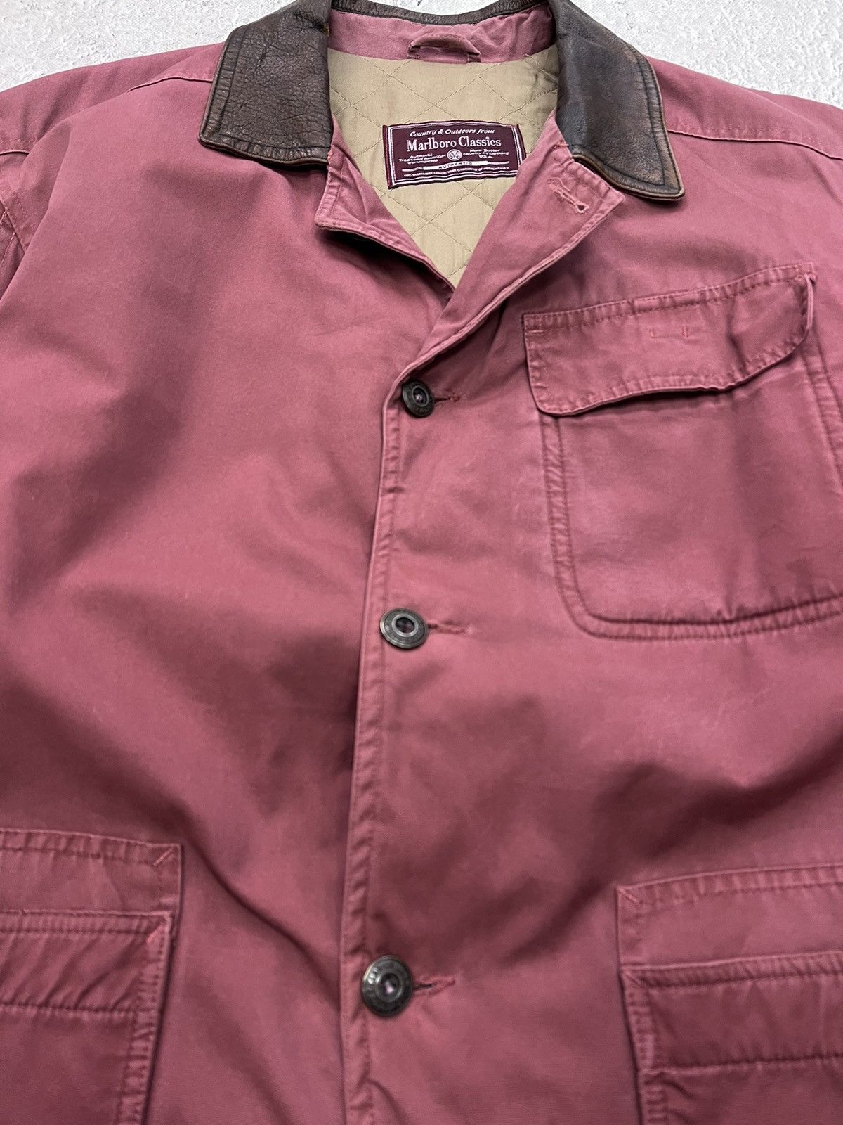 Marlboro × Marlboro Classics × Vintage Vintage 90s Marlboro Classics Jacket Made Italy Coat Size US M / EU 48-50 / 2 - 5 Thumbnail