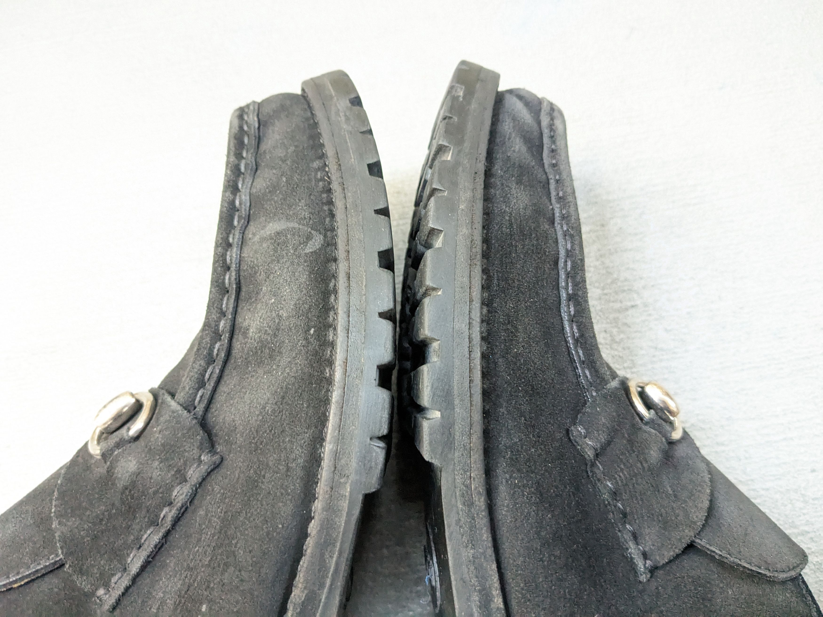 Gucci Gucci Horsebit Loafers Black Suede Size 10.5 Italy Slip On Size US 10.5 / EU 43-44 - 7 Thumbnail