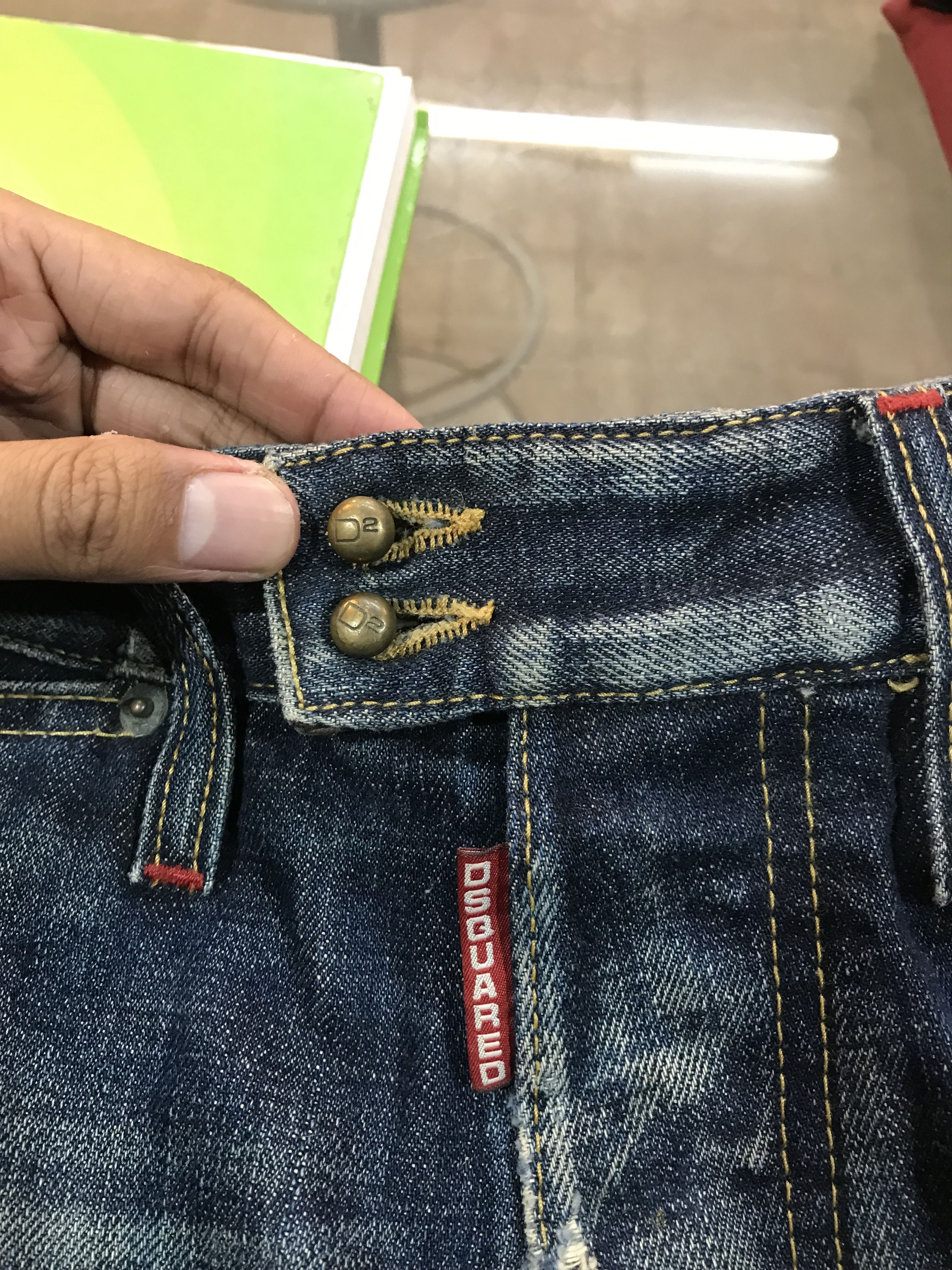 Dsquared2 Dsquared2 “Rally We Live Denim Dirty” Denim Shorts Size US 35 - 11 Thumbnail