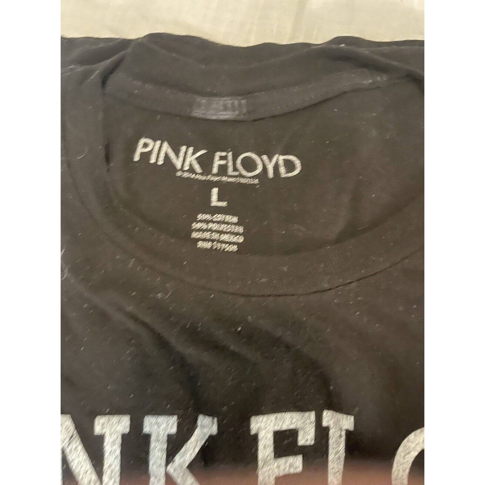 Pink Floyd Pink Floyd T-Shirt Mens Lg Black Graphic Triangle Pyramid Size US L / EU 52-54 / 3 - 2 Thumbnail