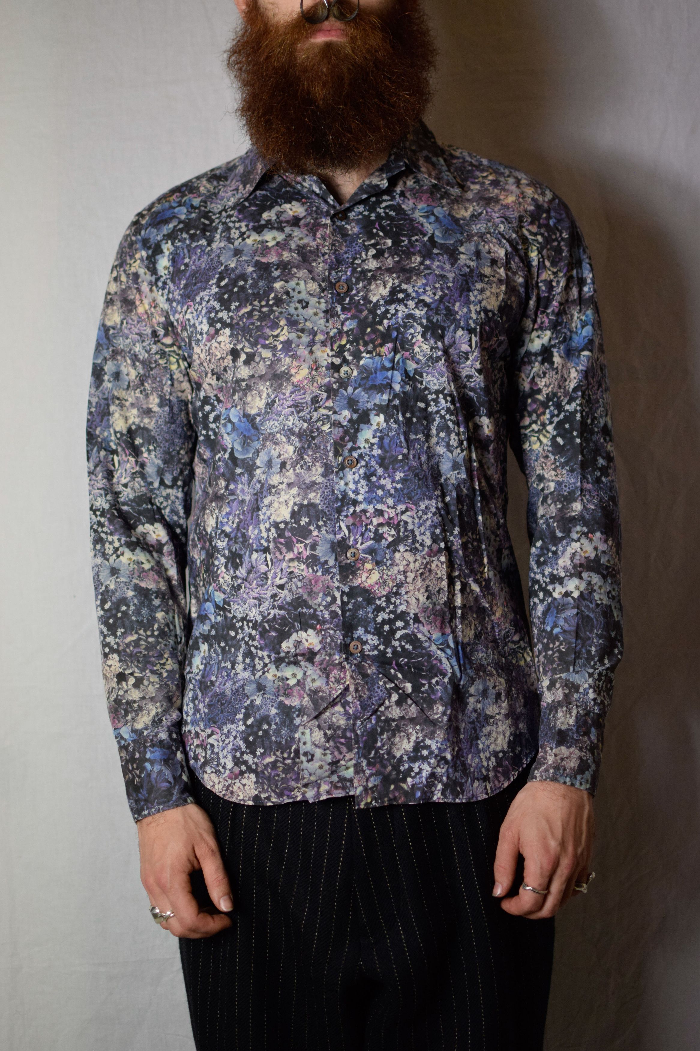 Paul Smith Paul Smith Floral Shirt - PC-OS-53313 Size US L / EU 52-54 / 3 - 4 Thumbnail