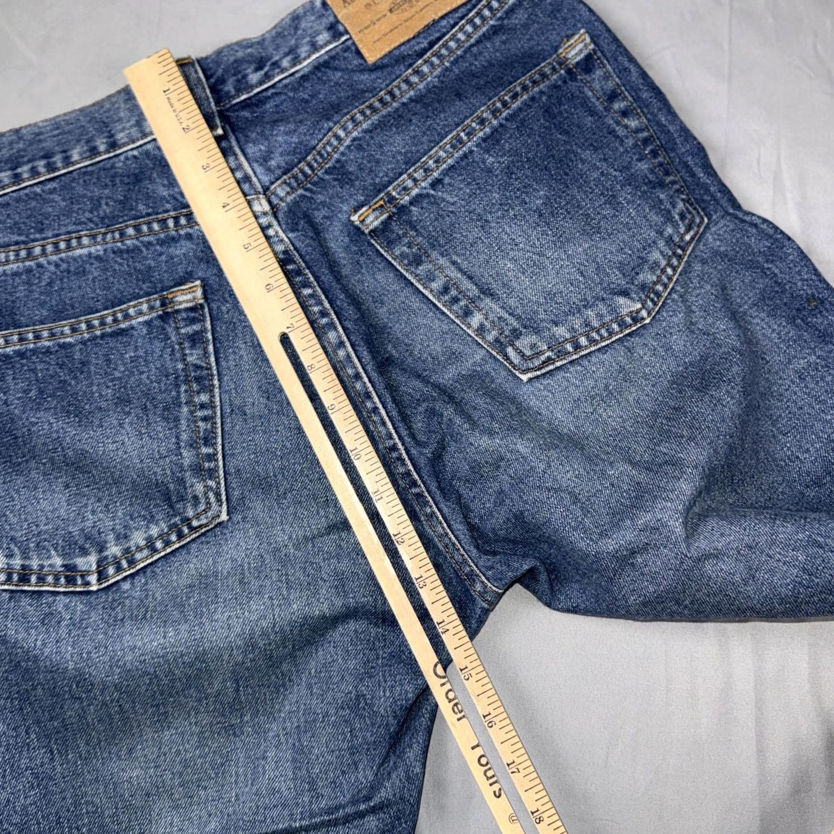Abercrombie & Fitch VINTAGE Abercrombie & Fitch Jeans Womens 10 Blue Med Wash High Waist Size 32" / US 10 / IT 46 - 7 Thumbnail