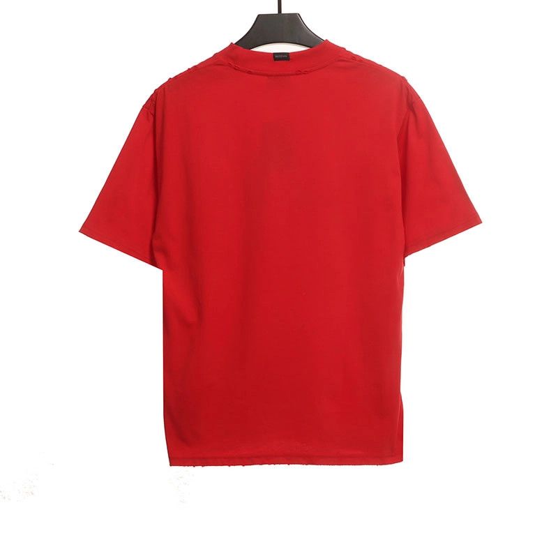 Balenciaga o1mt1gz1024 Many Kisses T-Shirt Oversized in Red Size US S / EU 44-46 / 1 - 2 Thumbnail