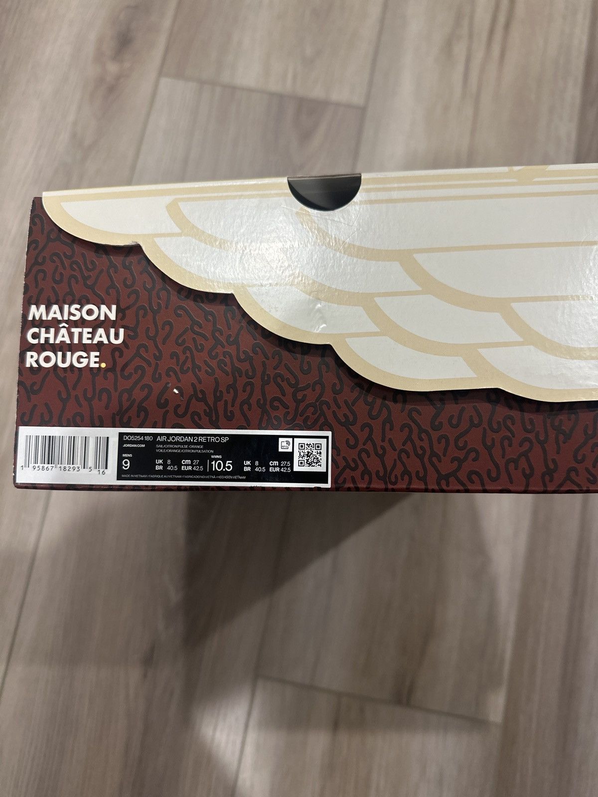 Jordan Brand Jordan 2 Retro SP Maison Chateau Rouge Size US 9 / EU 42 - 8 Thumbnail
