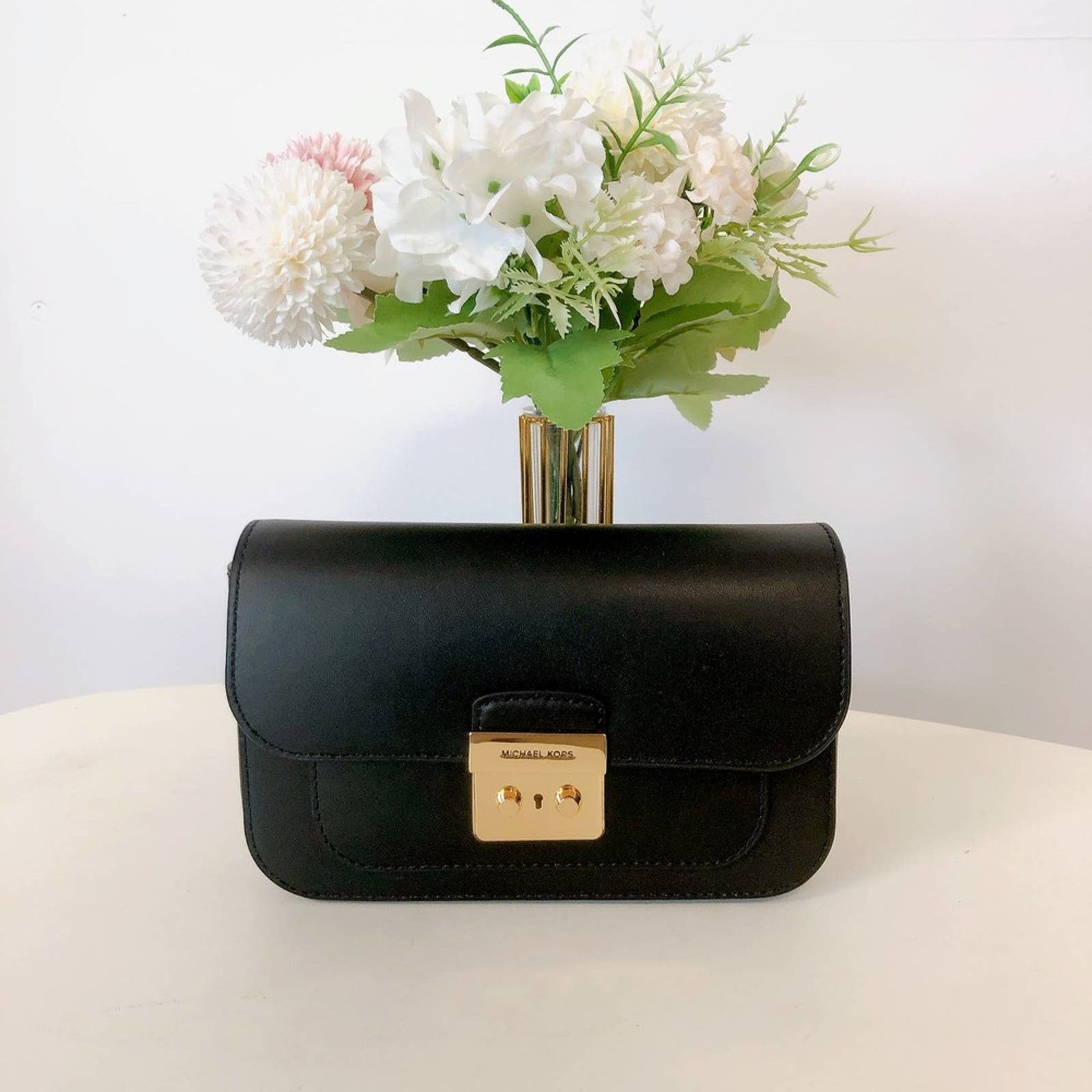 Michael Kors Michael Kors 35R3GS9N1L Sloan Editor Leather Shoulder bag Size ONE SIZE - 2 Thumbnail