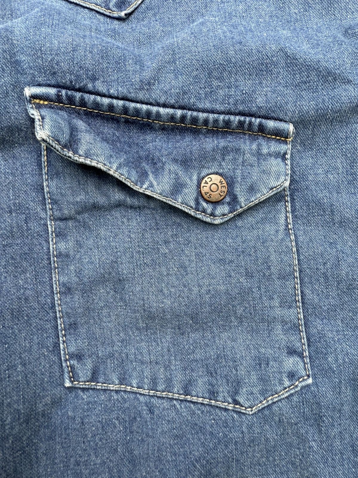 Hysteric Glamour 90’s HYSTERIC GLAMOUR RARE VINTAGE DENIM SHIRT RETRO Y2K Size US L / EU 52-54 / 3 - 6 Thumbnail