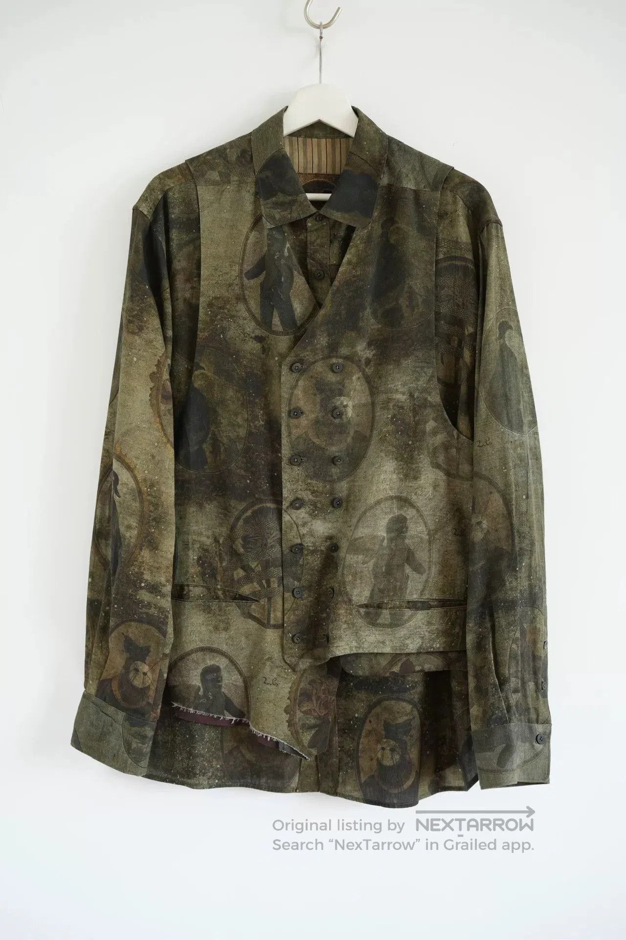 Ziggy Chen Ziggy Chen Double Layer Shirt 22aw. Size US L / EU 52-54 / 3 - 1 Thumbnail
