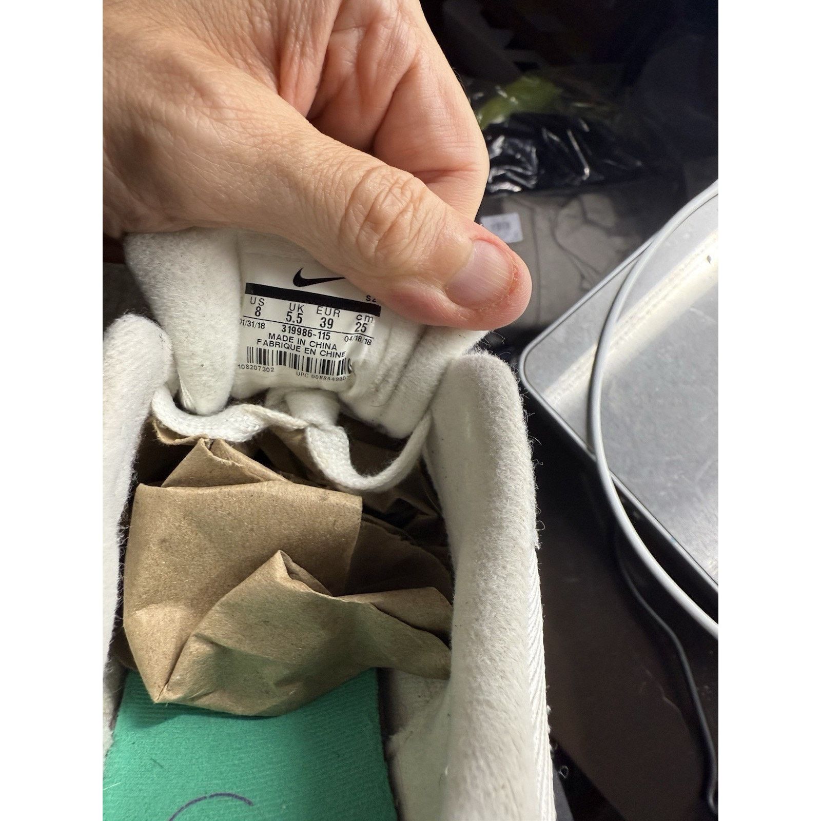 Nike Size 8 - Nike Air Max 1 Clear Emerald W Size US 8 / IT 38 - 7 Thumbnail
