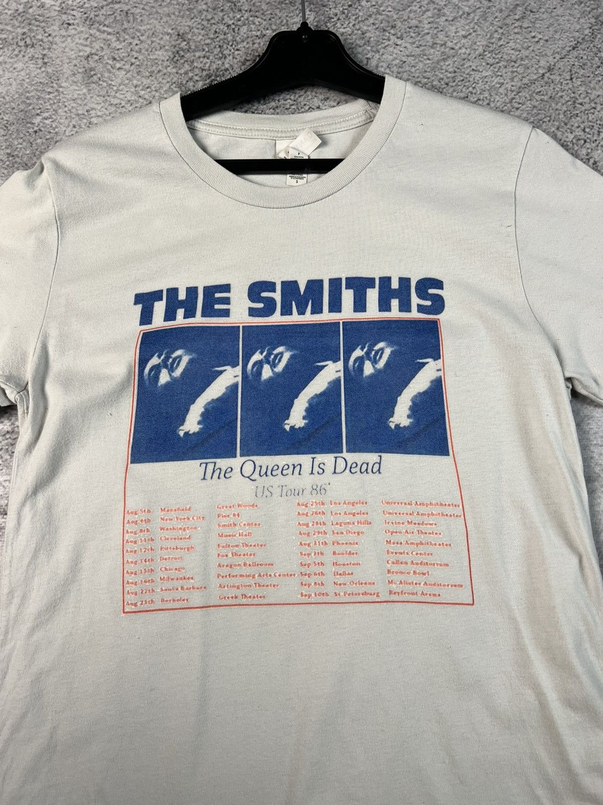 Band Tees × The Smiths × Vintage Vintage The Smith tour 86 T-shirt Size US S / EU 44-46 / 1 - 5 Thumbnail