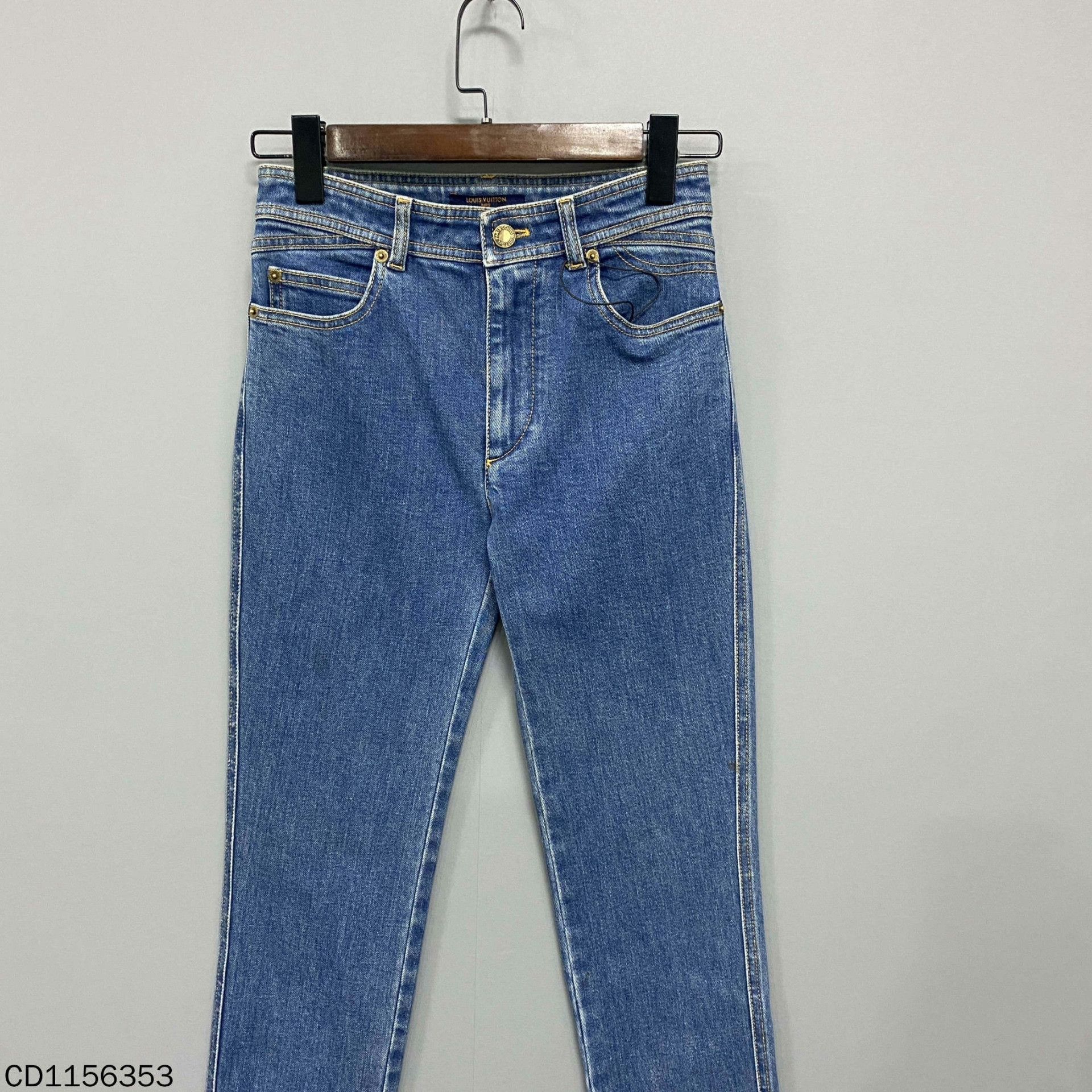 Louis Vuitton Louis Vuitton Denim Blue Denim Jeans 28 Men Size US 28 / EU 44 - 1 Thumbnail
