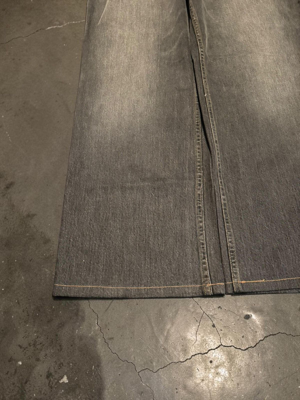 Other Discontd Black Wide Jeans Size US 32 / EU 48 - 2 Thumbnail