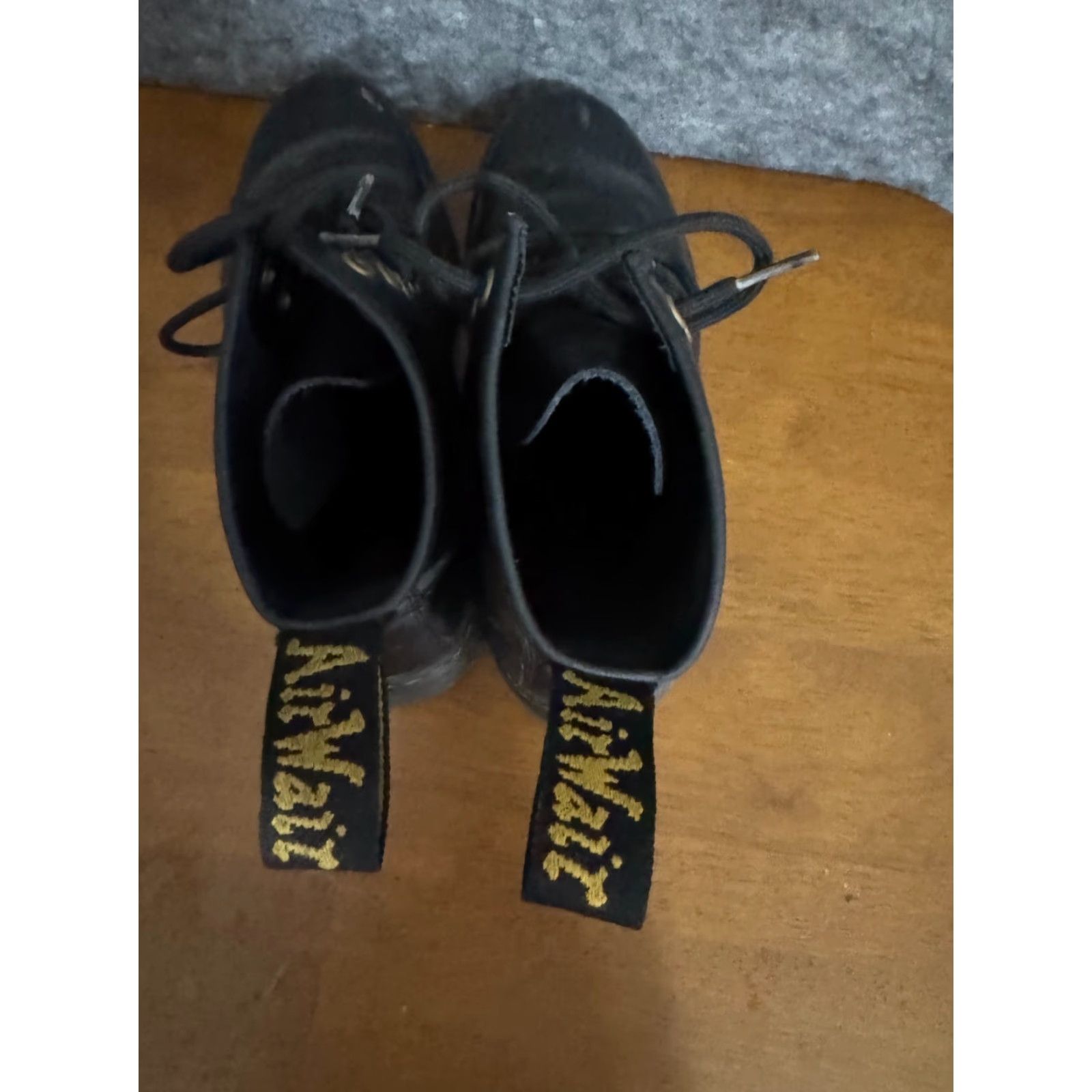 Dr. Martens Dr. Martens Unisex Zavala Black Combat Boots Sz 8 (W) Sz 7 (M) Doc Size US 8 / IT 38 - 5 Thumbnail