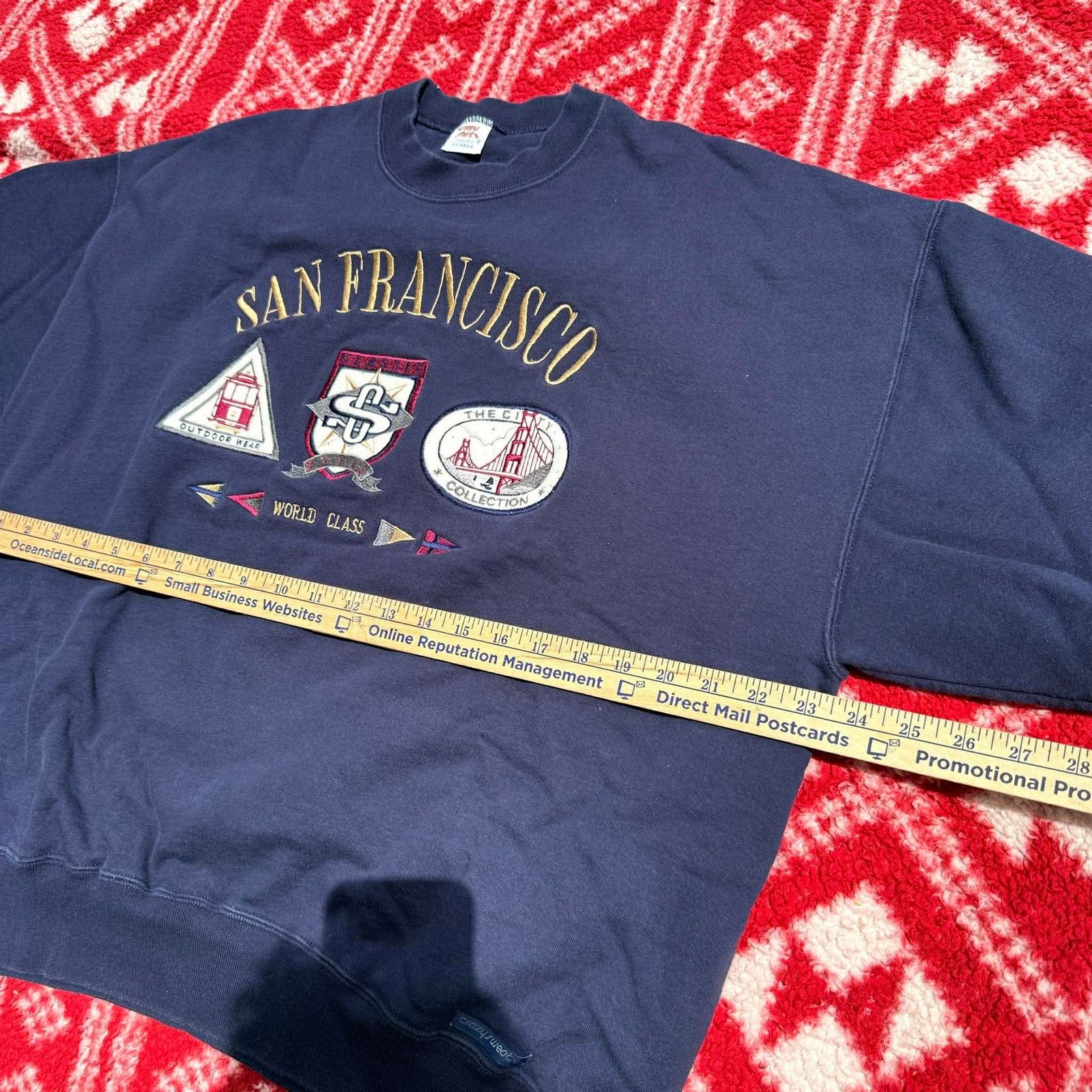Other Vtg 90s Crazy Shirts Hawaii San Francisco Sweatshirt Size US XL / EU 56 / 4 - 6 Thumbnail