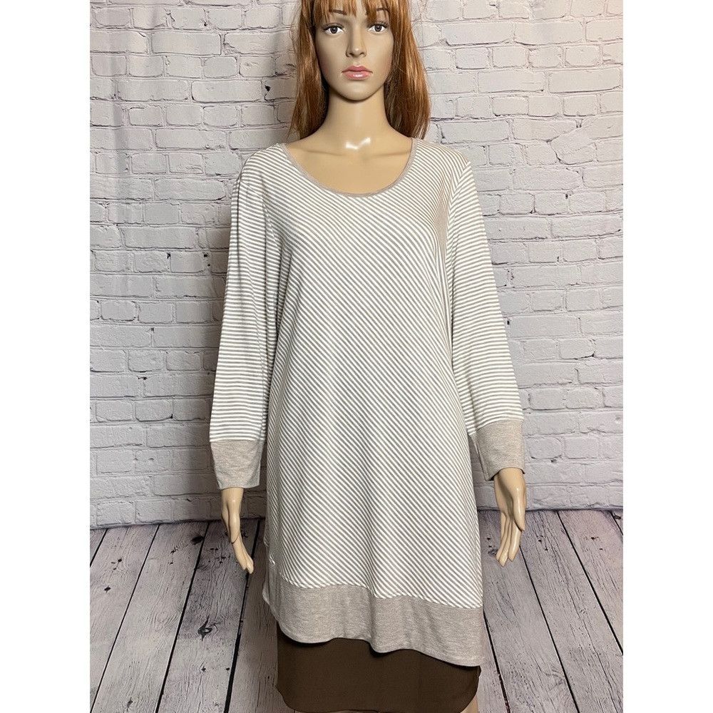 Chicos NWT New Chico's Zenergy Asymmetrical Tunic Size 3 US XL Size XL / US 12-14 / IT 48-50 - 2 Thumbnail