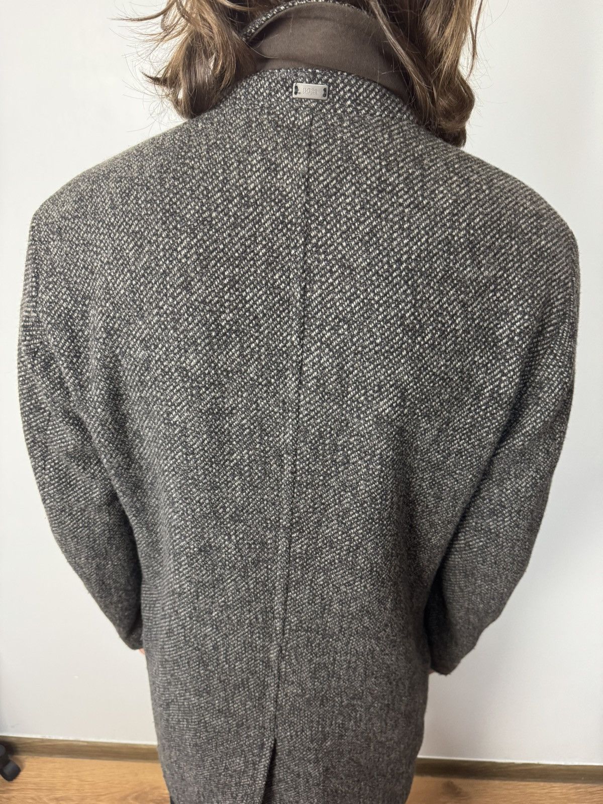 Hugo Boss Hugo Boss Cashmere Wool Double Breasted Coat Size US L / EU 52-54 / 3 - 5 Thumbnail