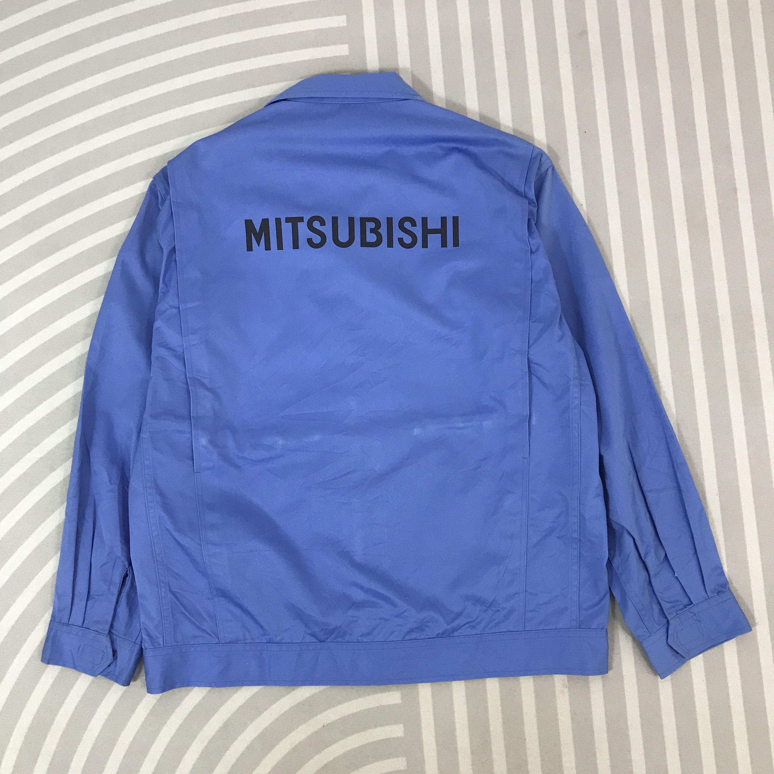 Japanese Brand × Vintage Vintage Mistubishi Racing team work uniform japan Jacket Size US L / EU 52-54 / 3 - 1 Thumbnail