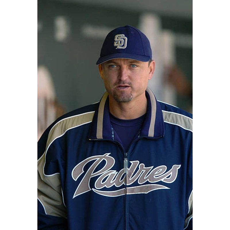 Majestic × Starter San Diego Padres 2000s MAJESTIC Dugout bomber M navy MLB vtg Size US M / EU 48-50 / 2 - 12 Thumbnail