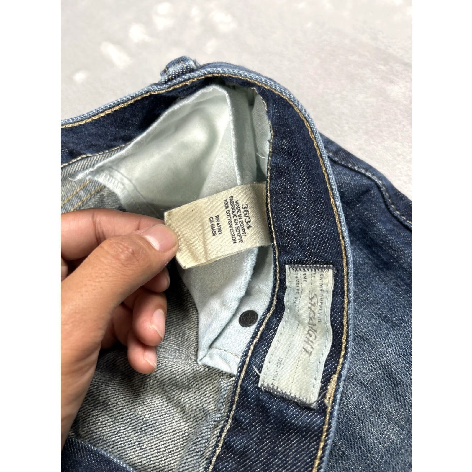 Ralph Lauren Ralph Lauren Denim & Supply Jeans Mens 38x33 Straight Dark Wash Vintage Denim & Supply Jeans Mens 38x33 Size US 38 / EU 54 - 4 Thumbnail