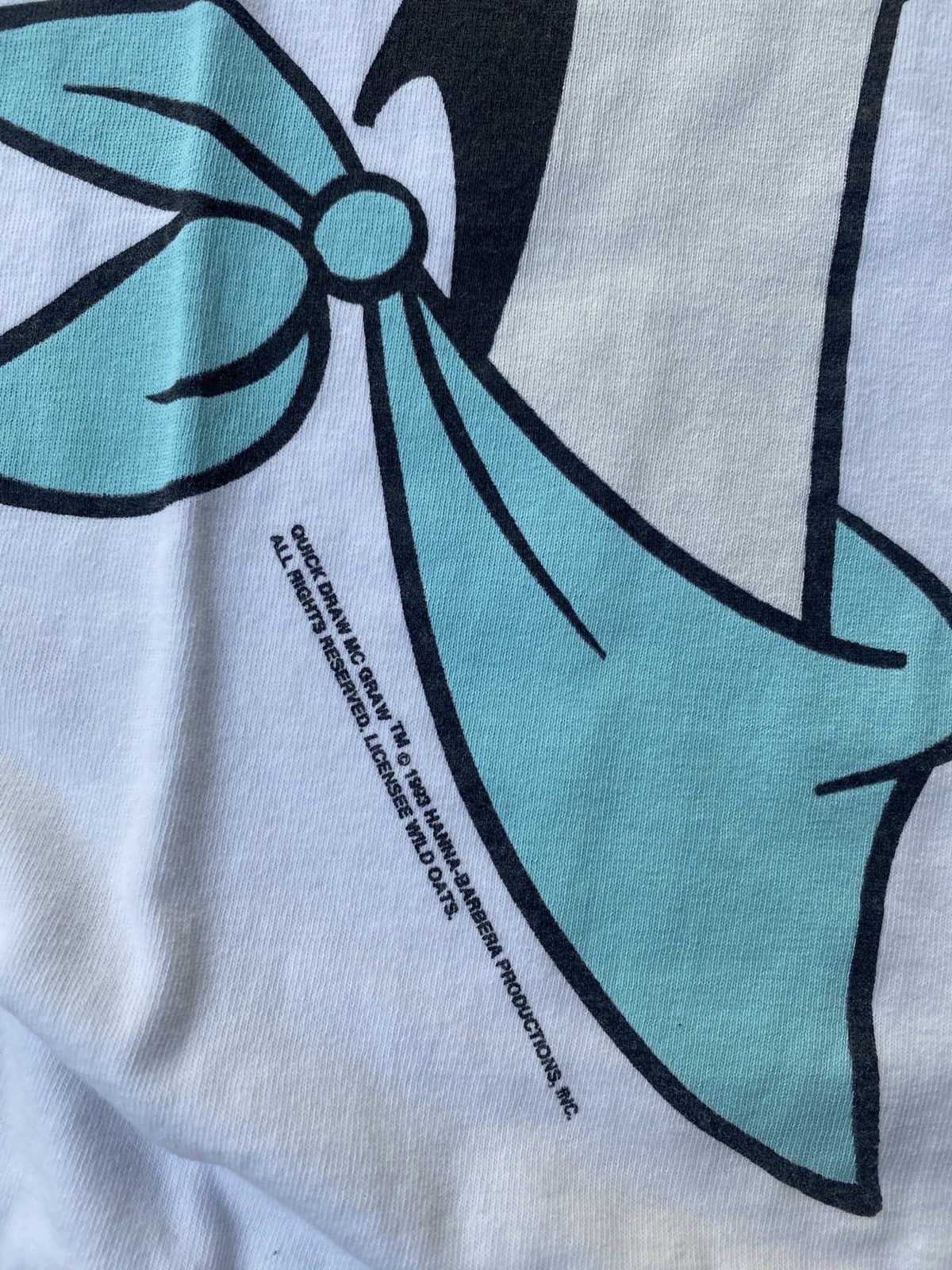 Cartoon Network Vintage 1993 Quick Draw McGraw Tee Hanna Barbera Cartoon Size US L / EU 52-54 / 3 - 5 Thumbnail