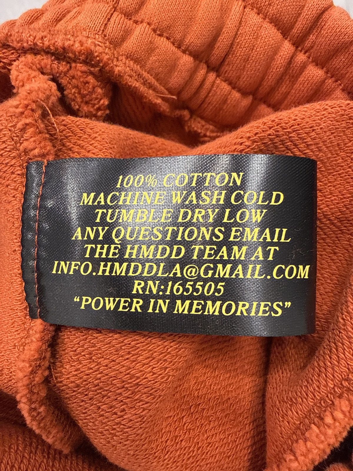 HMDD Happy Memories Don’t Die Orange Studded Sweatpants Small Size US 30 / EU 46 - 4 Thumbnail