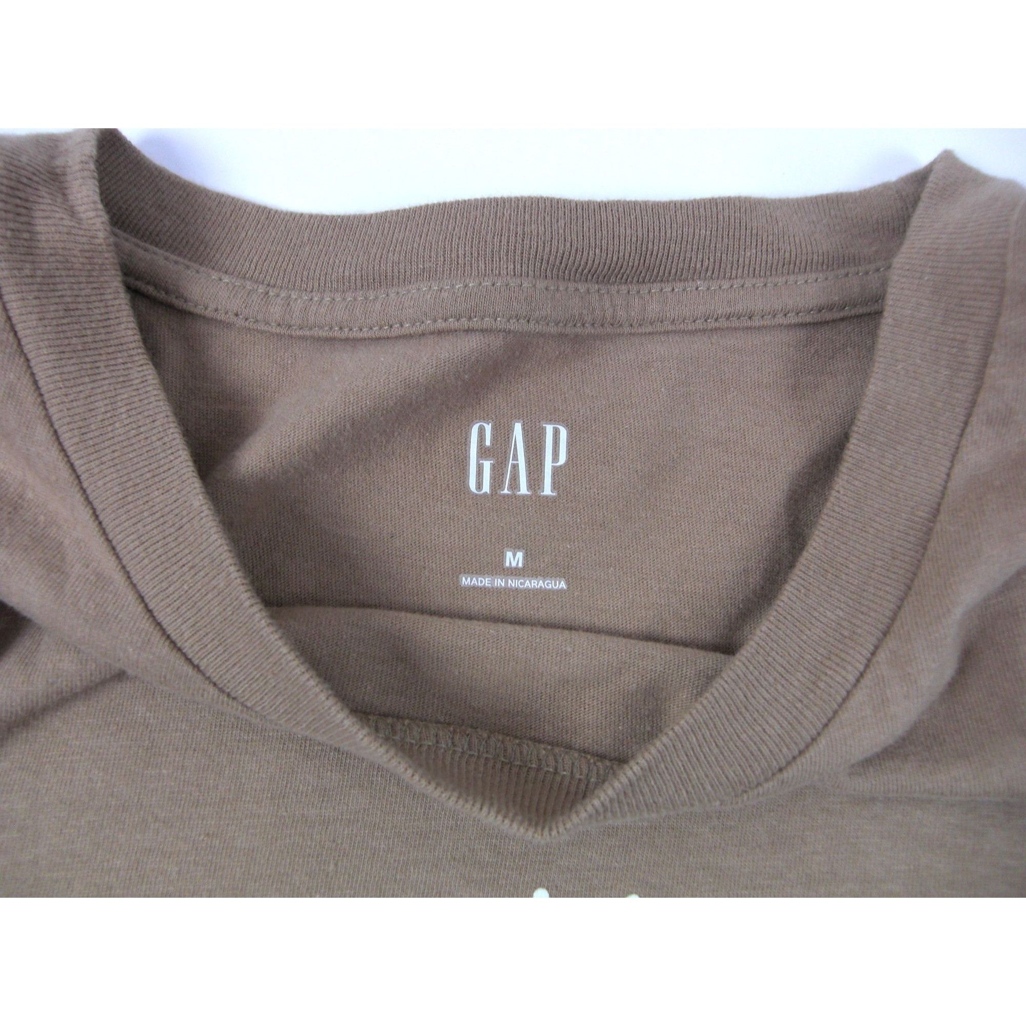 Gap GAP x Jean-Michel Basquiat Size Medium Brown Cotton Long Sle Size US M / EU 48-50 / 2 - 3 Thumbnail