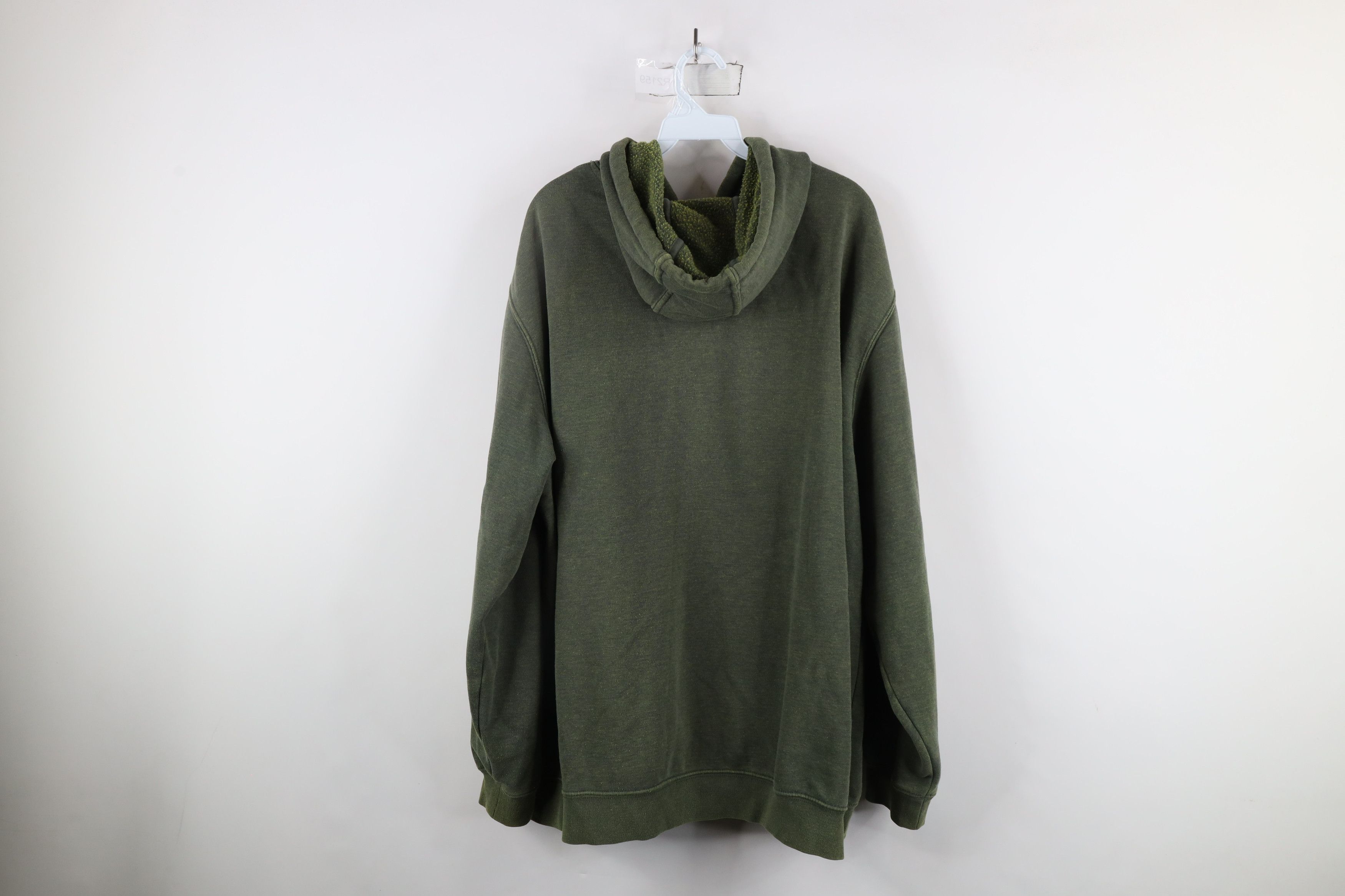 Carhartt × Vintage Vintage Carhartt Box Logo Hoodie Sweatshirt Heather Green Size US XXL / EU 58 / 5 - 12 Thumbnail