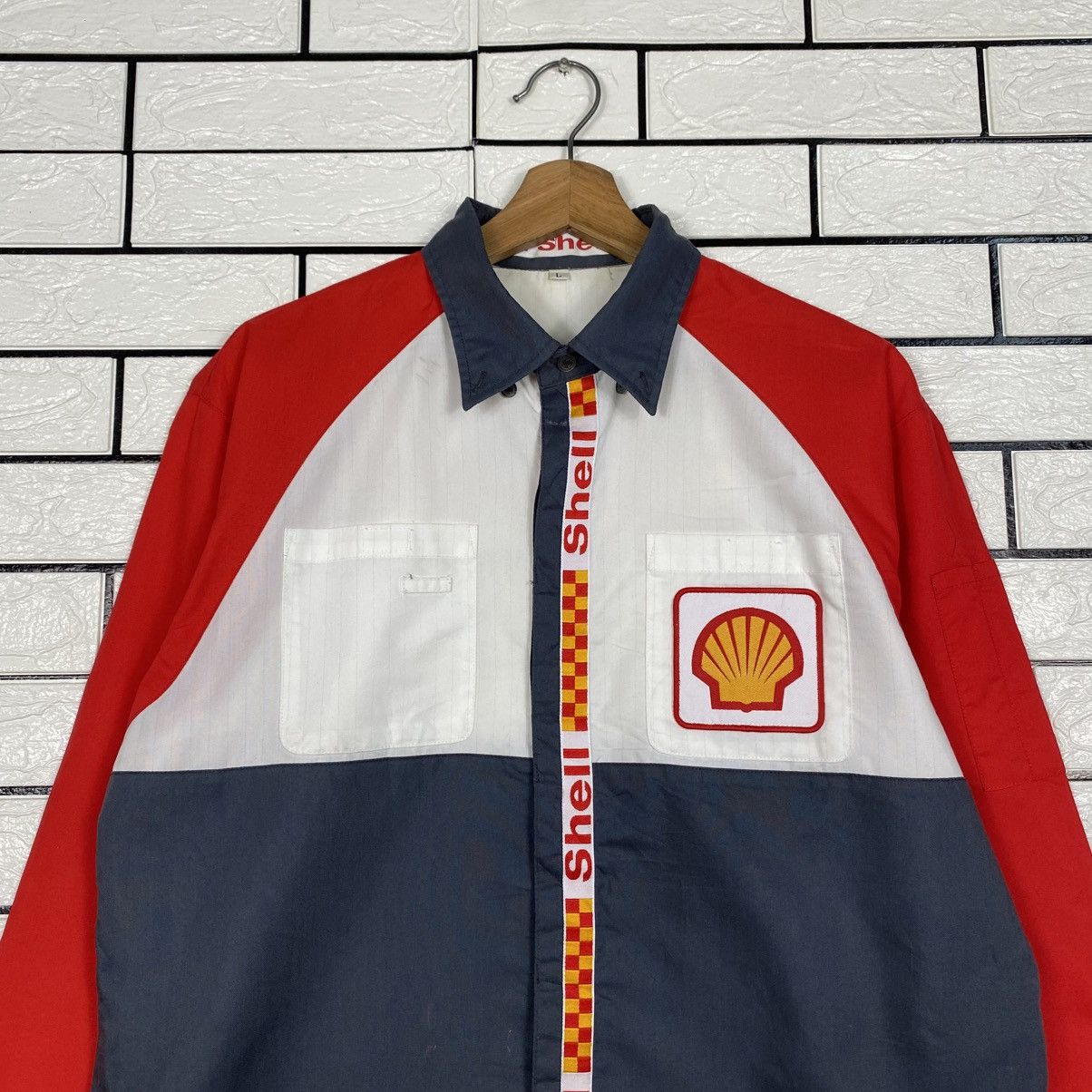 Japanese Brand 📌Vintage Worker Jacket Shell Size US L / EU 52-54 / 3 - 4 Thumbnail