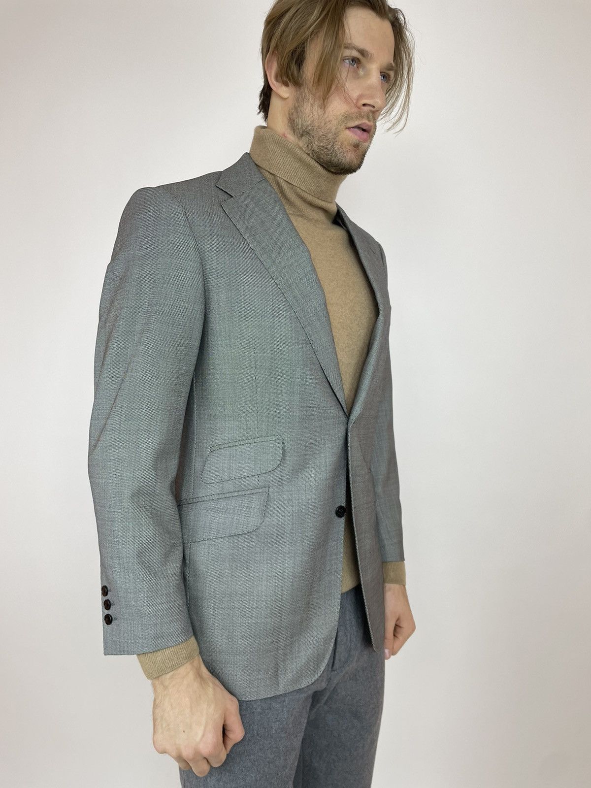 Designer × Emanuel Ungaro emanual ungaro wool blazer Mens size 50R Size 50R - 5 Thumbnail