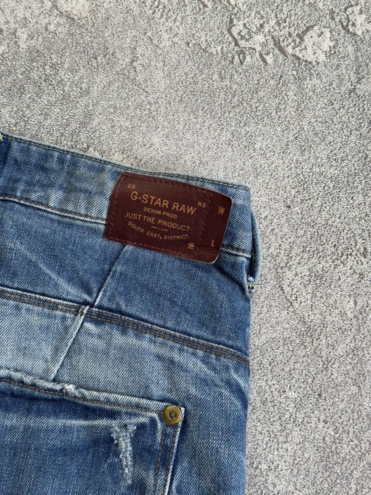 G-Star G star raw TYPE C 3D loose tapered denim pant trouser Jean Size US 34 / EU 50 - 4 Thumbnail