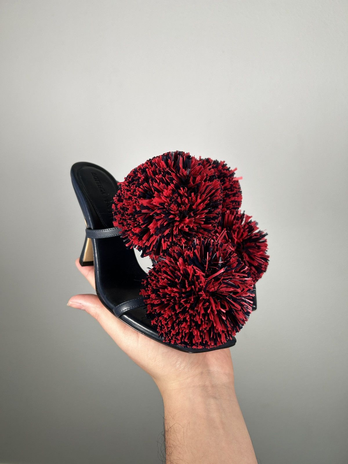 Bottega Veneta SS25 ‘Pom-Pom’ High Heels Size US 6 / IT 36 - 1 Thumbnail