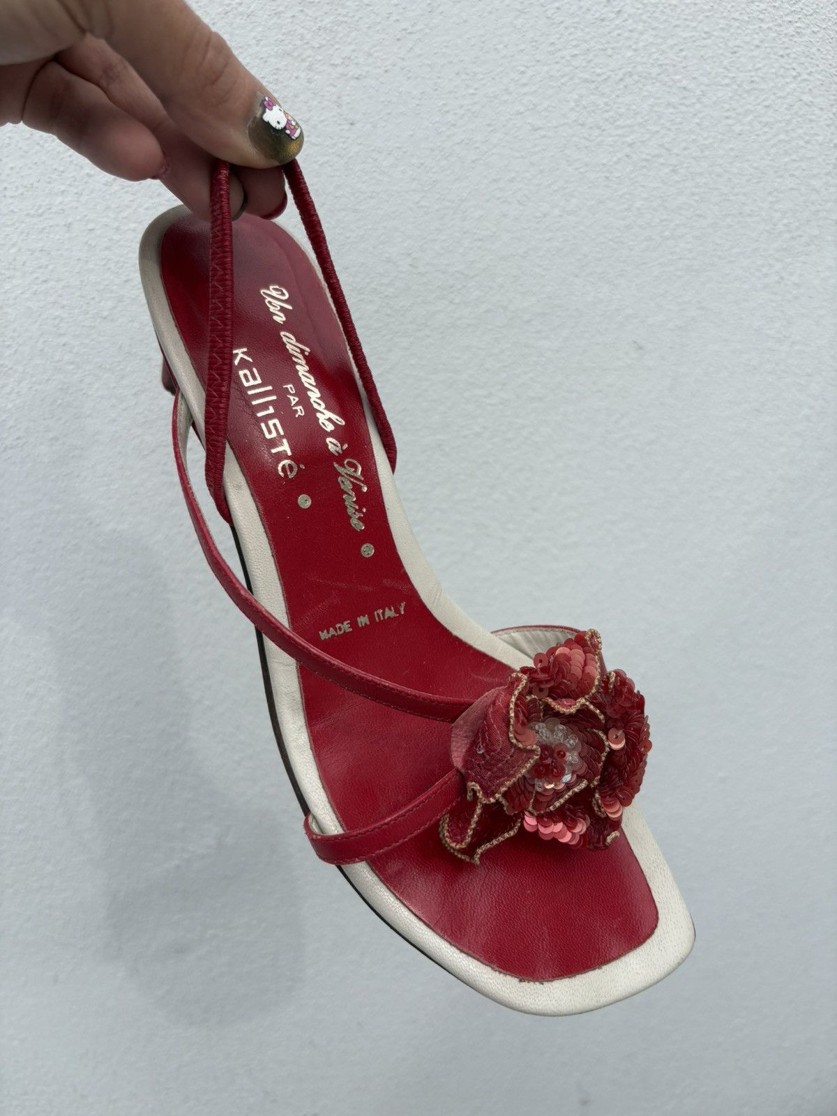 Vintage Italian heels Size US 7.5 / IT 37.5 - 6 Thumbnail